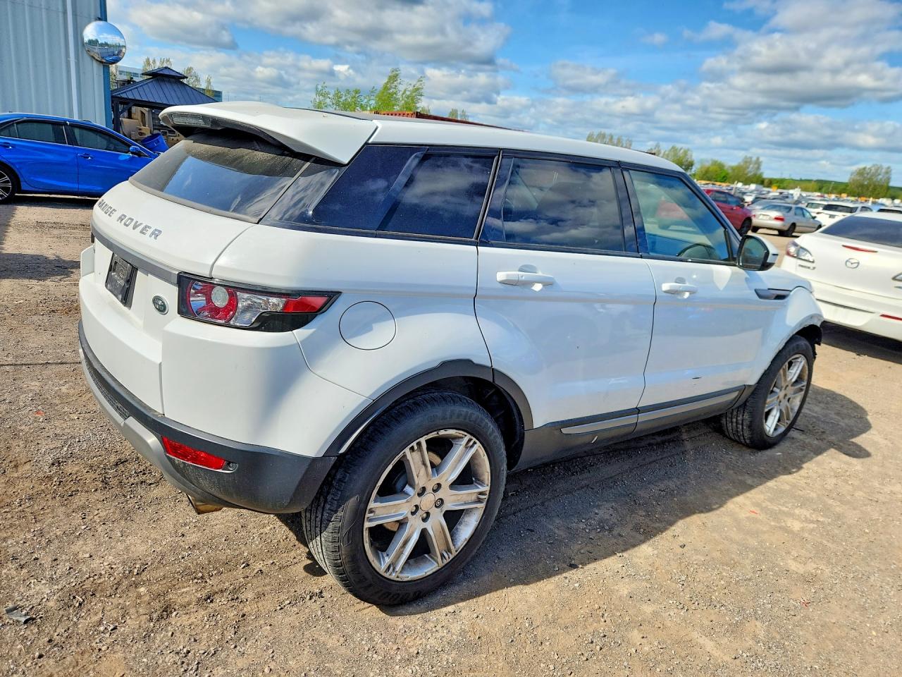 2015 Land Rover Range Rover Evoque Pure Plus White vin: SALVP2BG7FH021650