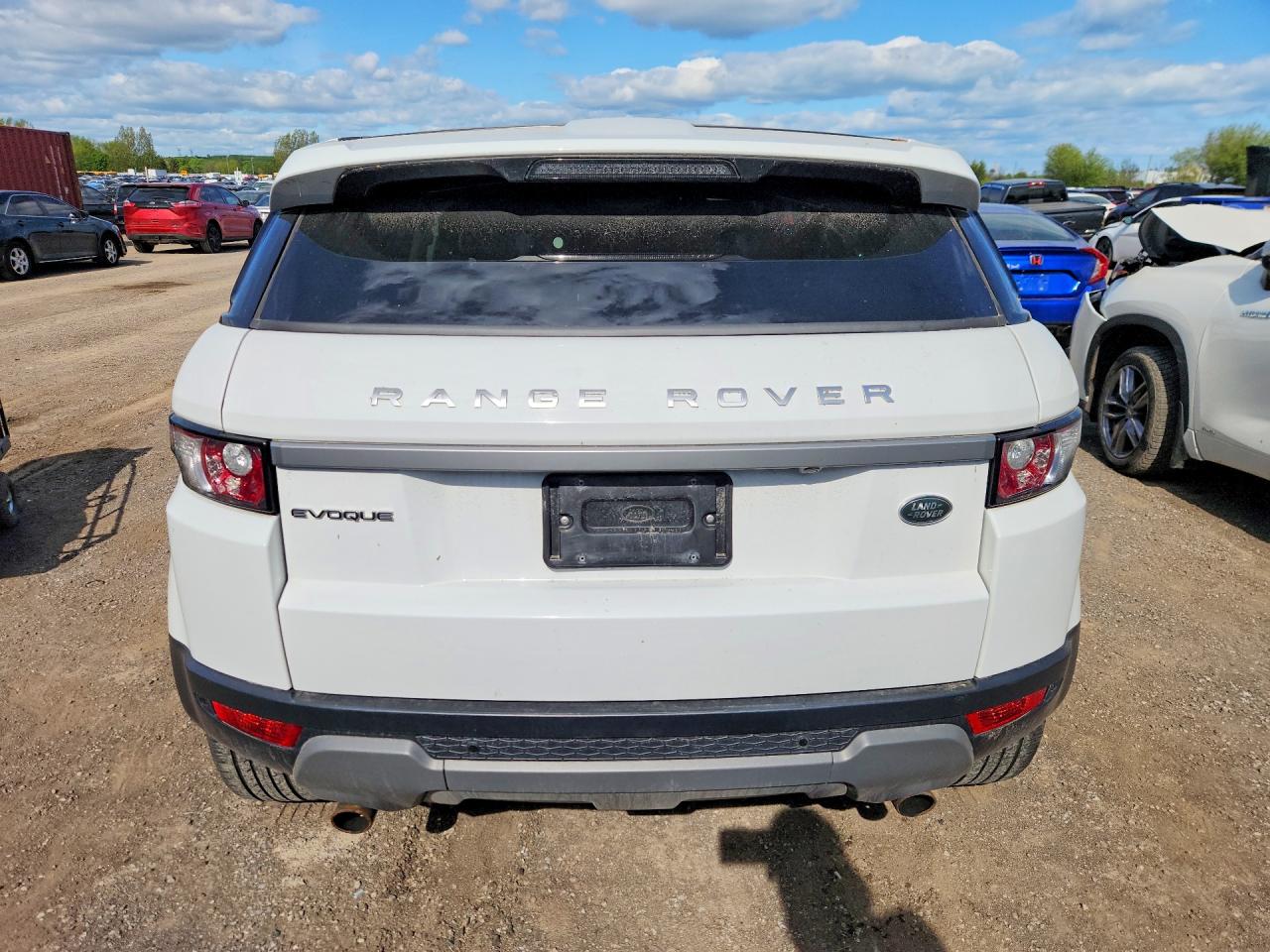 2015 Land Rover Range Rover Evoque Pure Plus White vin: SALVP2BG7FH021650