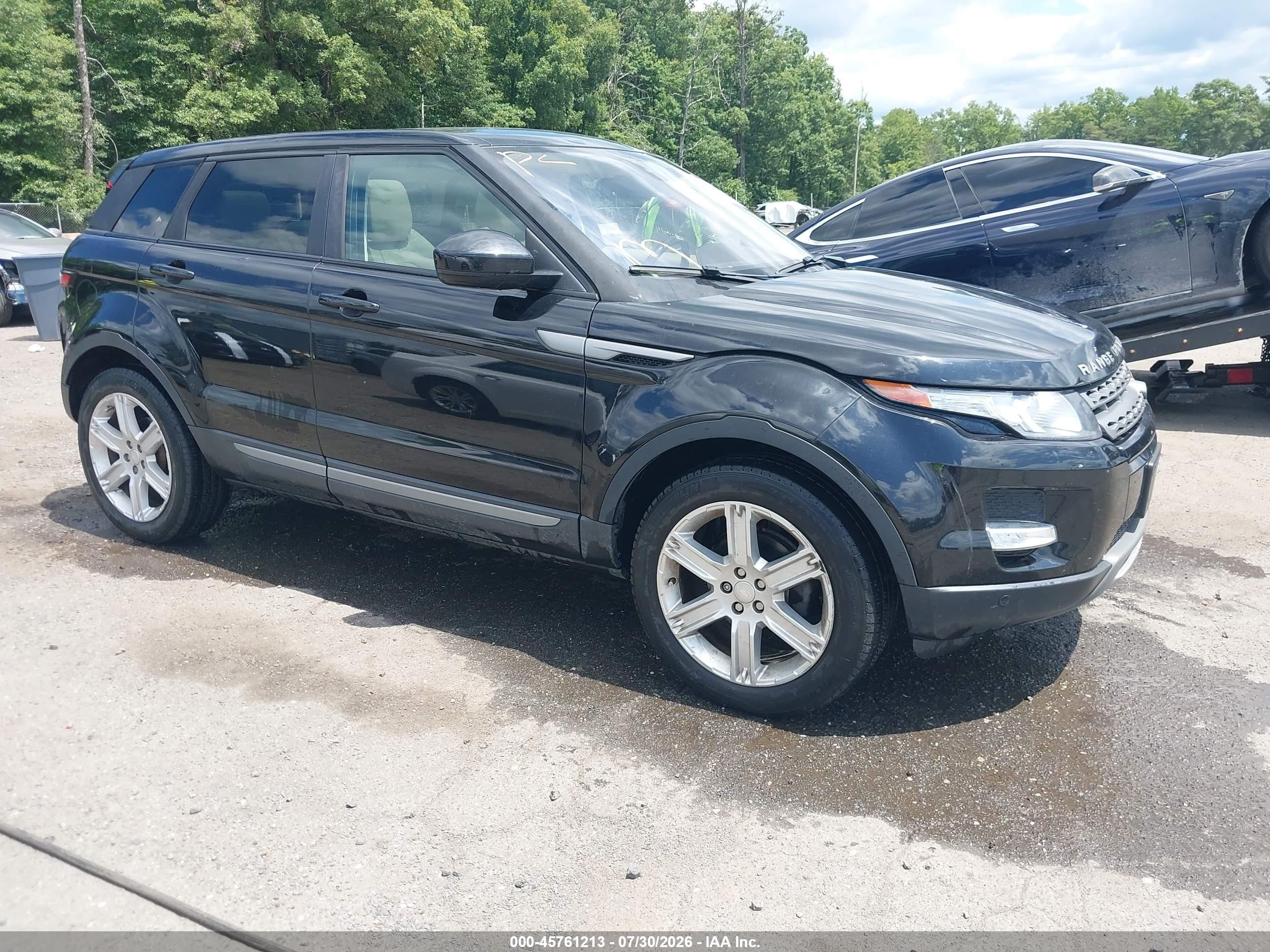 2015 Land Rover Range Rover Evoque Pure Black vin: SALVP2BG7FH041137