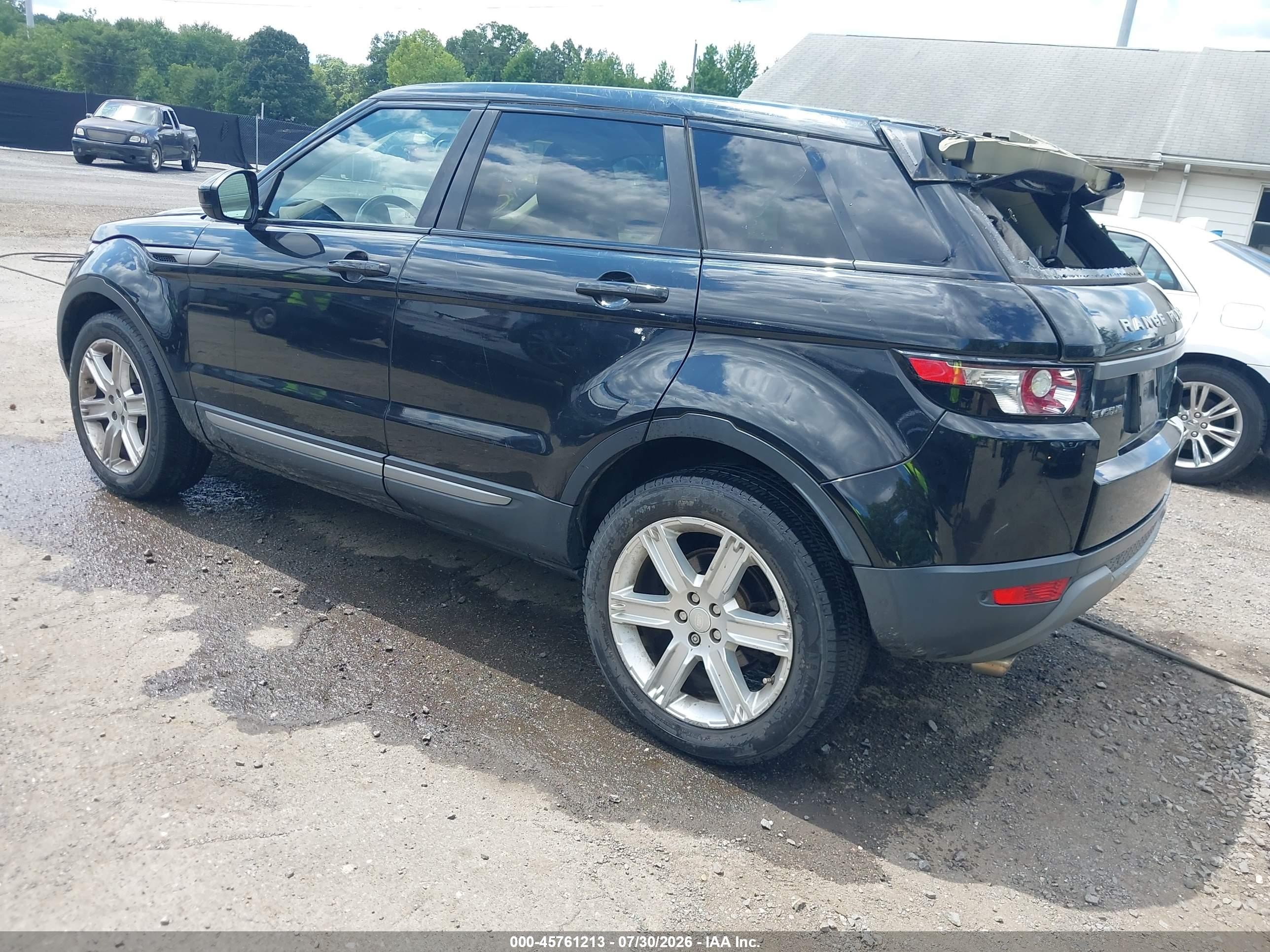 2015 Land Rover Range Rover Evoque Pure Black vin: SALVP2BG7FH041137