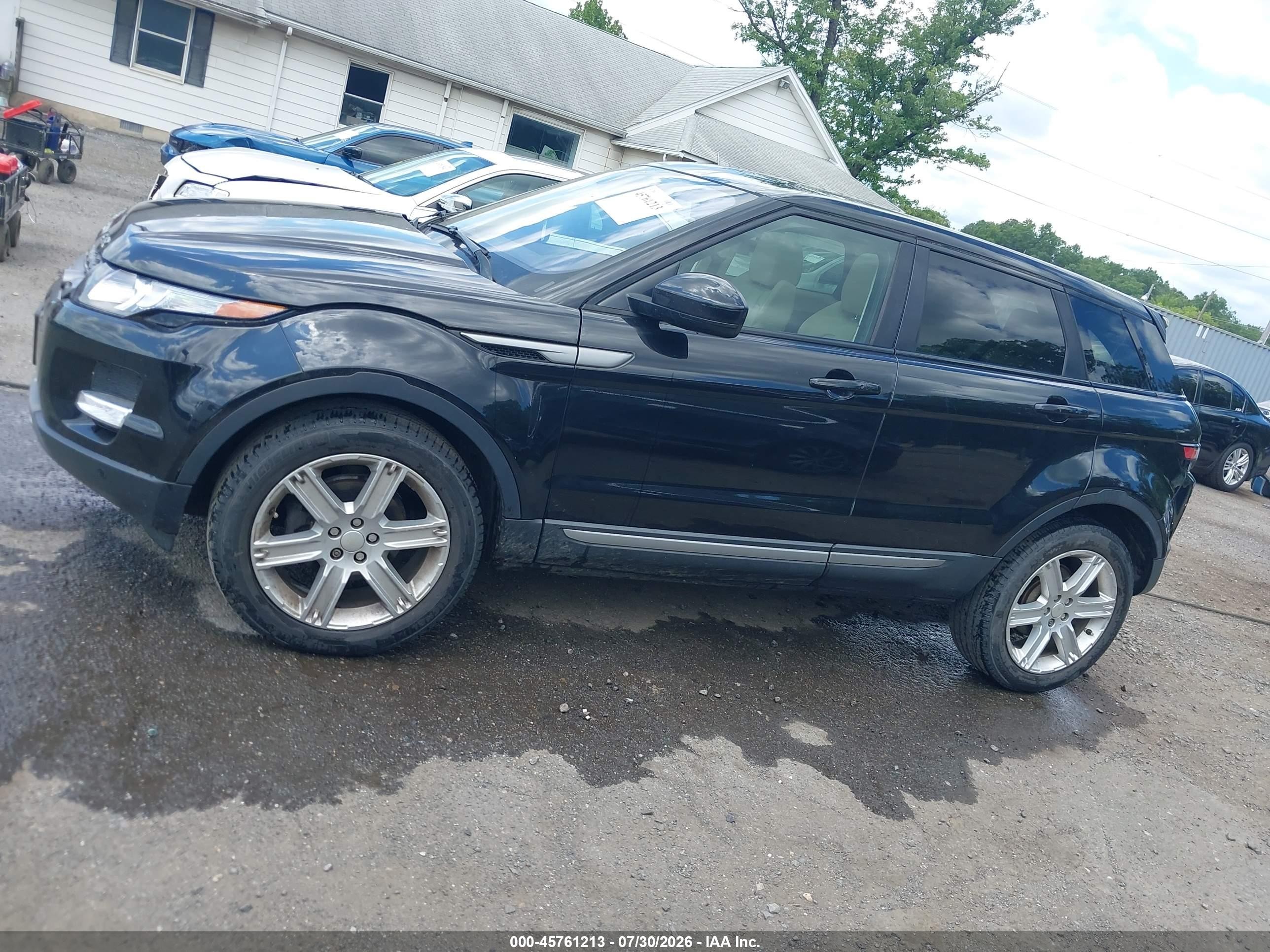 2015 Land Rover Range Rover Evoque Pure Black vin: SALVP2BG7FH041137