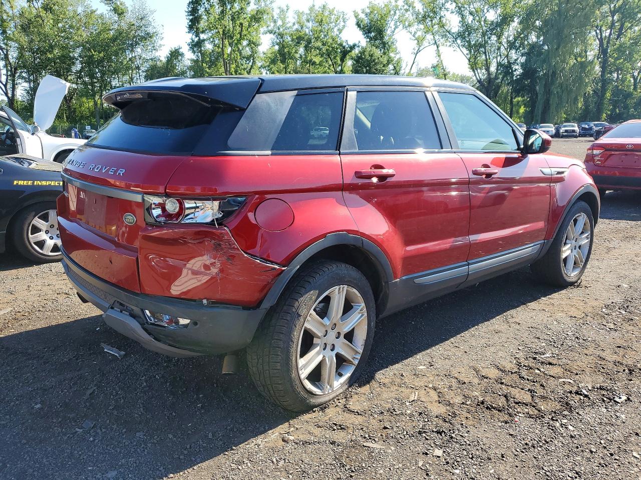 2015 Land Rover Range Rover Evoque Pure Plus Red vin: SALVP2BG7FH052574