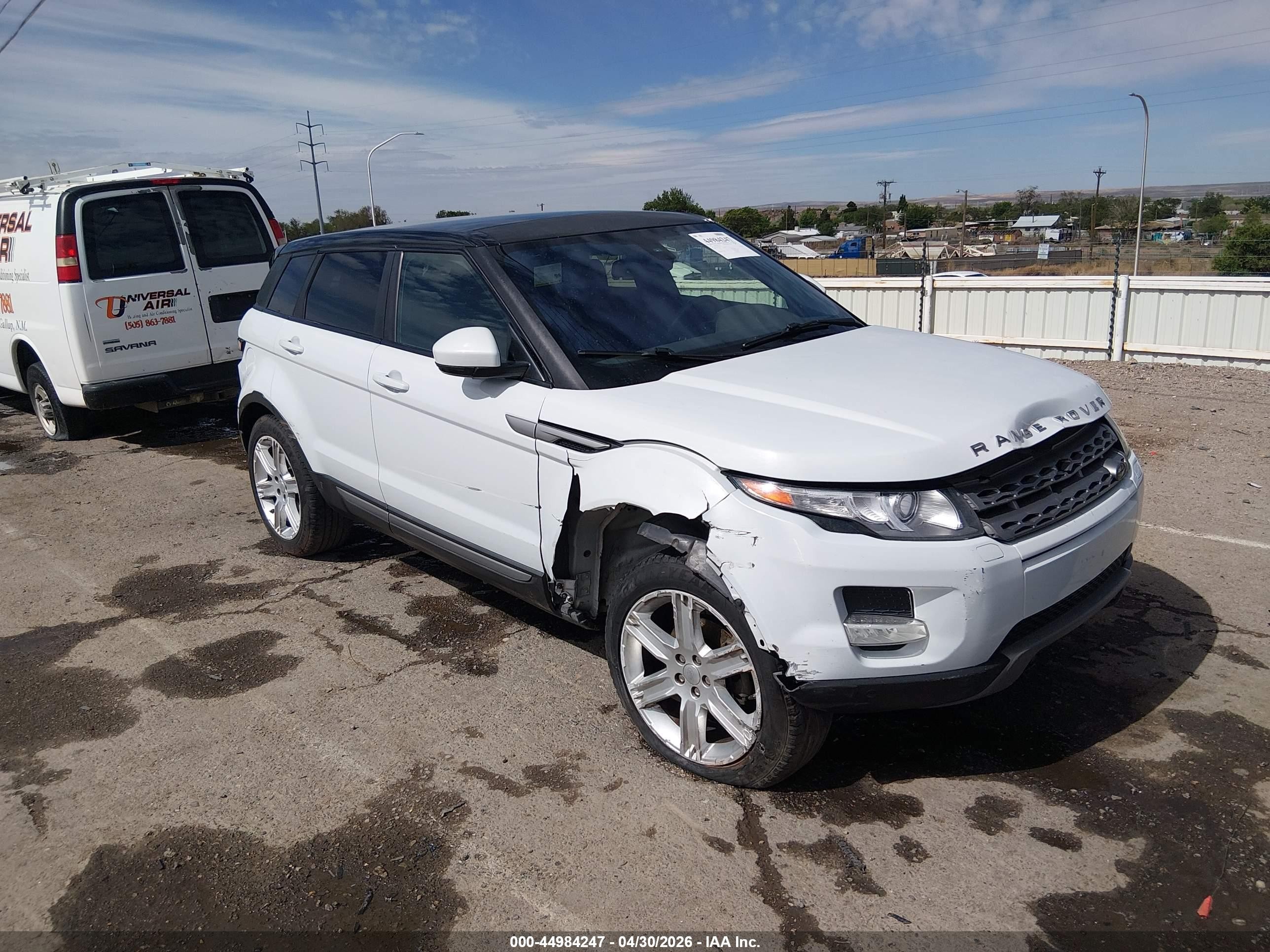 2015 Land Rover Range Rover Evoque Pure White vin: SALVP2BG7FH071397