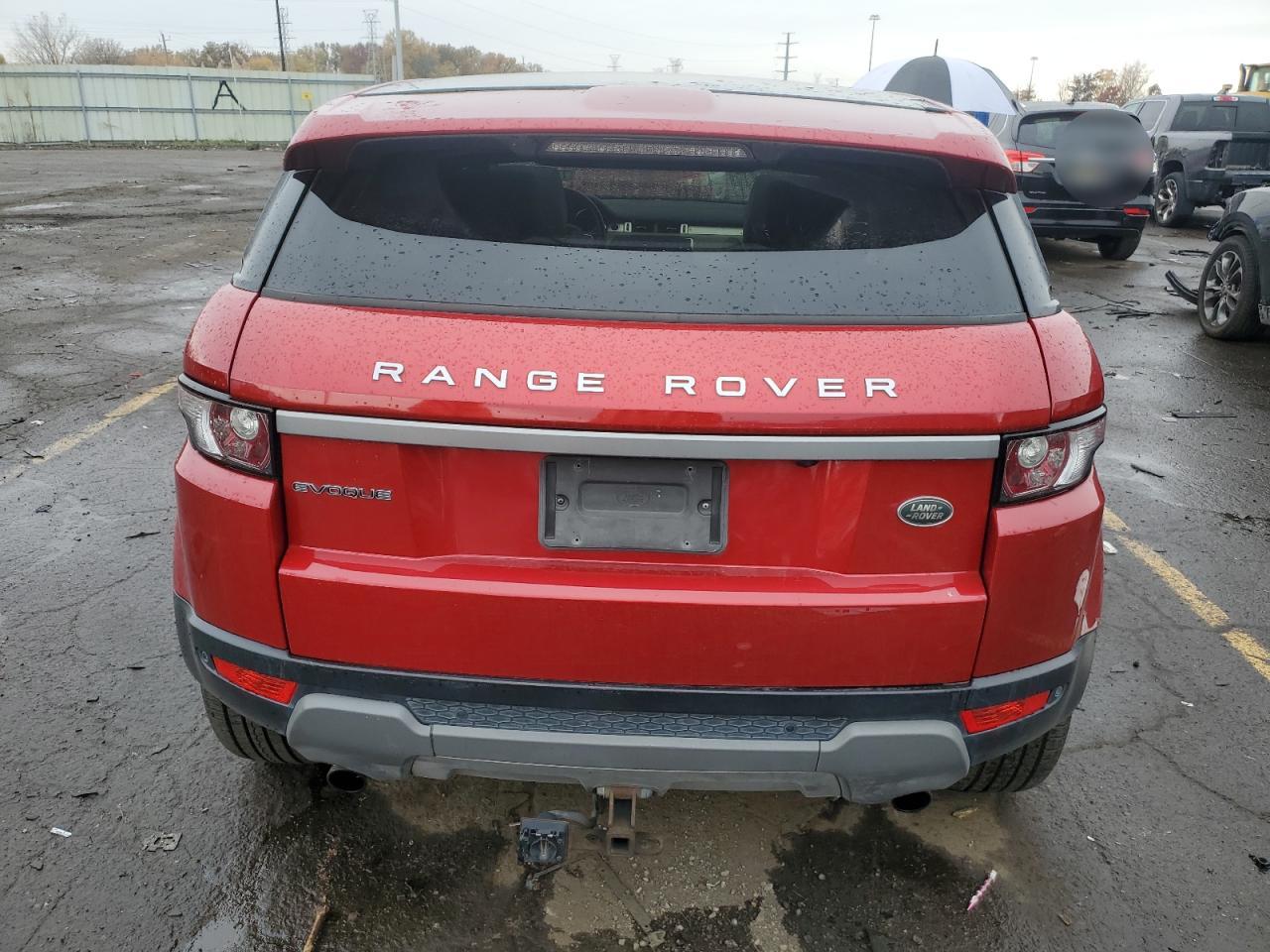2015 Land Rover Range Rover Evoque Pure Plus Red vin: SALVP2BG7FH984399