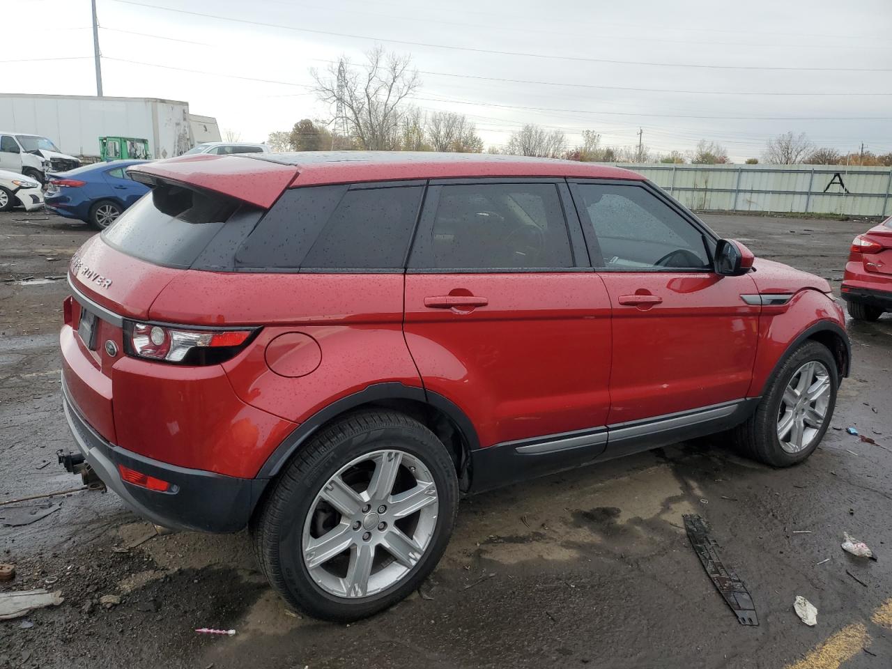 2015 Land Rover Range Rover Evoque Pure Plus Red vin: SALVP2BG7FH984399
