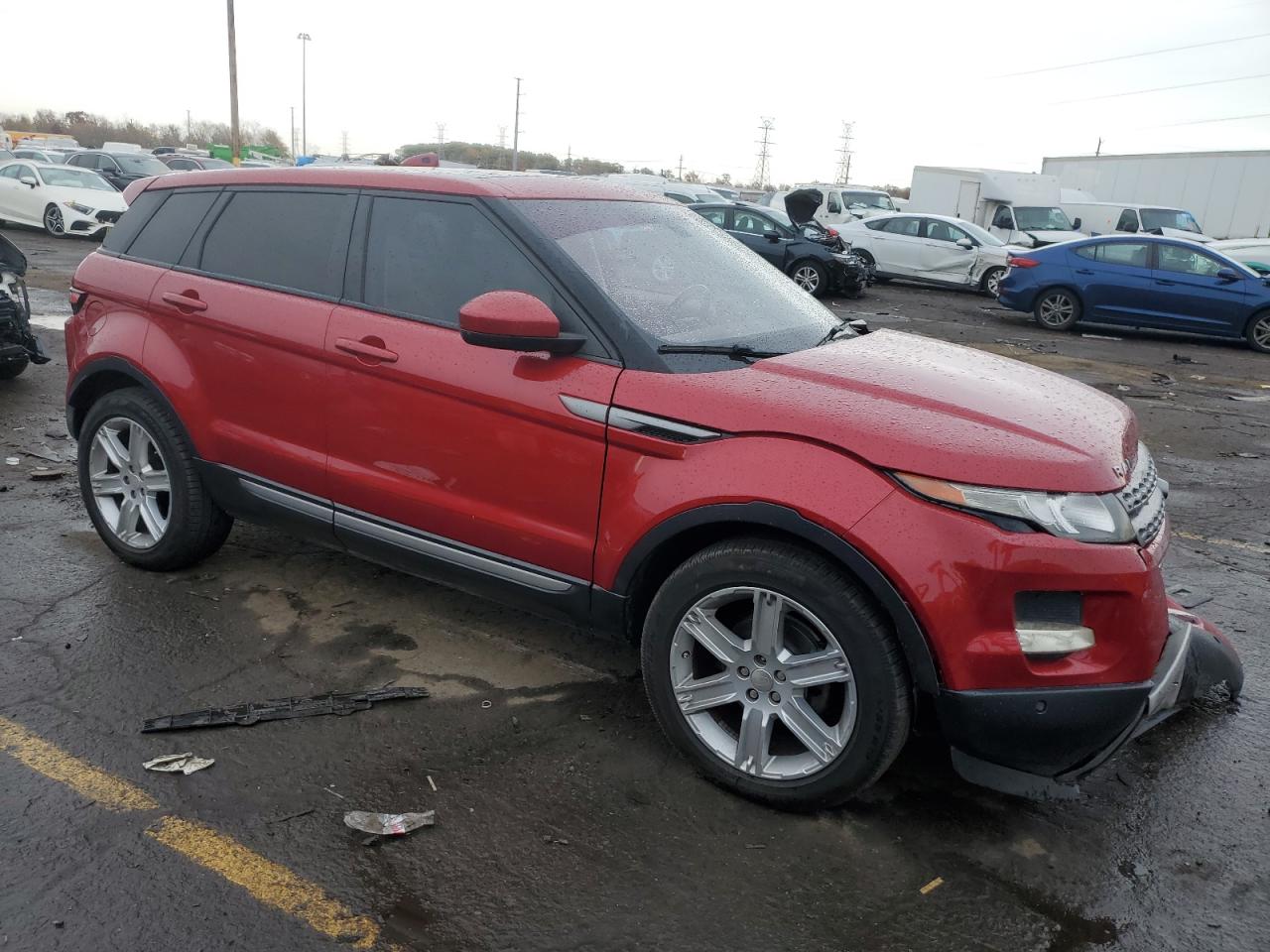 2015 Land Rover Range Rover Evoque Pure Plus Red vin: SALVP2BG7FH984399