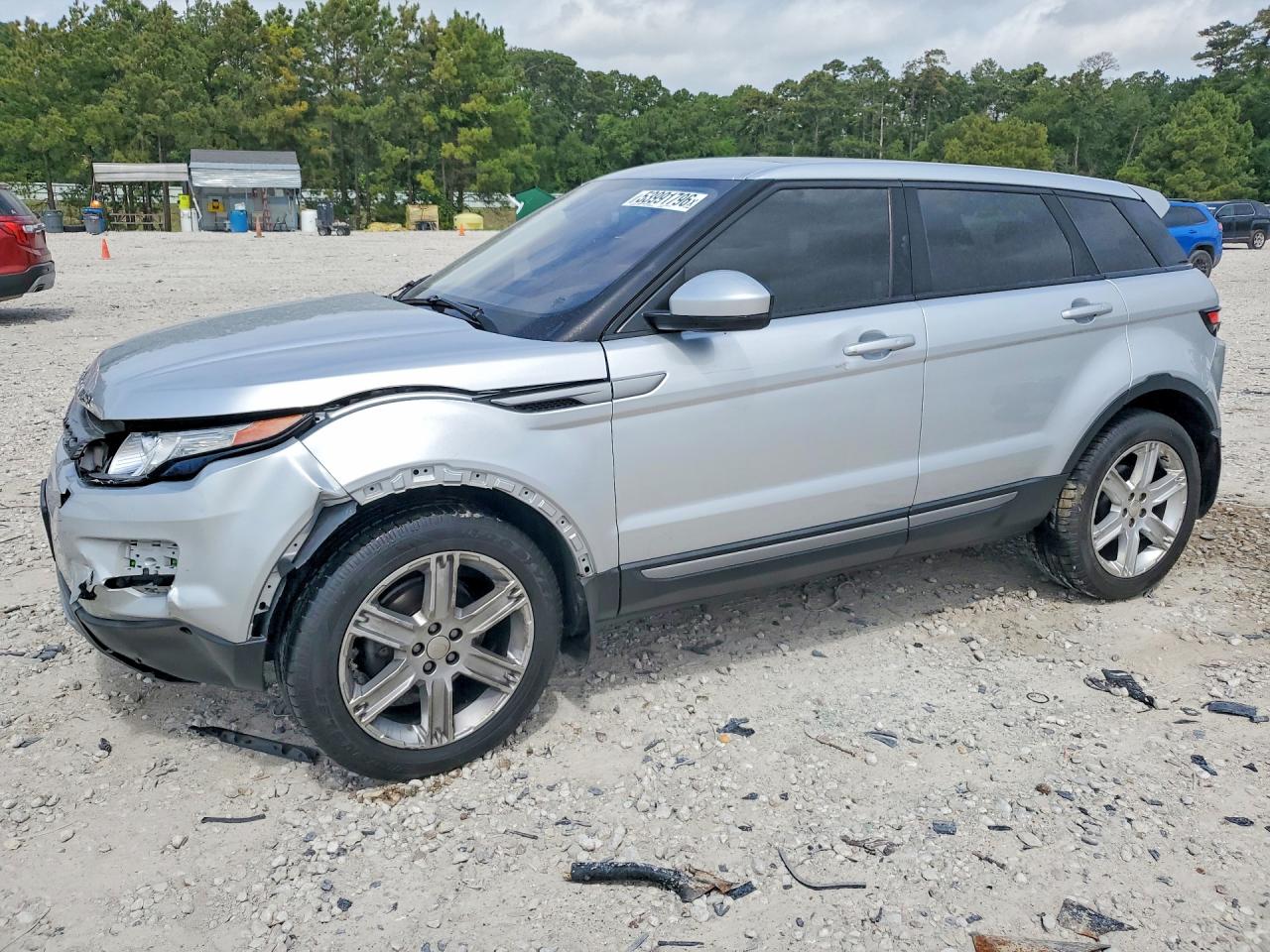 2015 Land Rover Range Rover Evoque Pure Plus Silver vin: SALVP2BG7FH990171