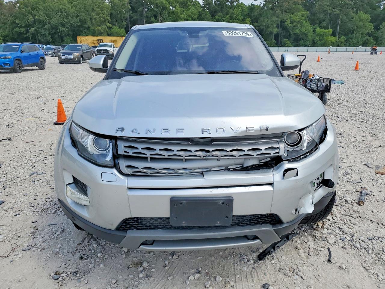 2015 Land Rover Range Rover Evoque Pure Plus Silver vin: SALVP2BG7FH990171