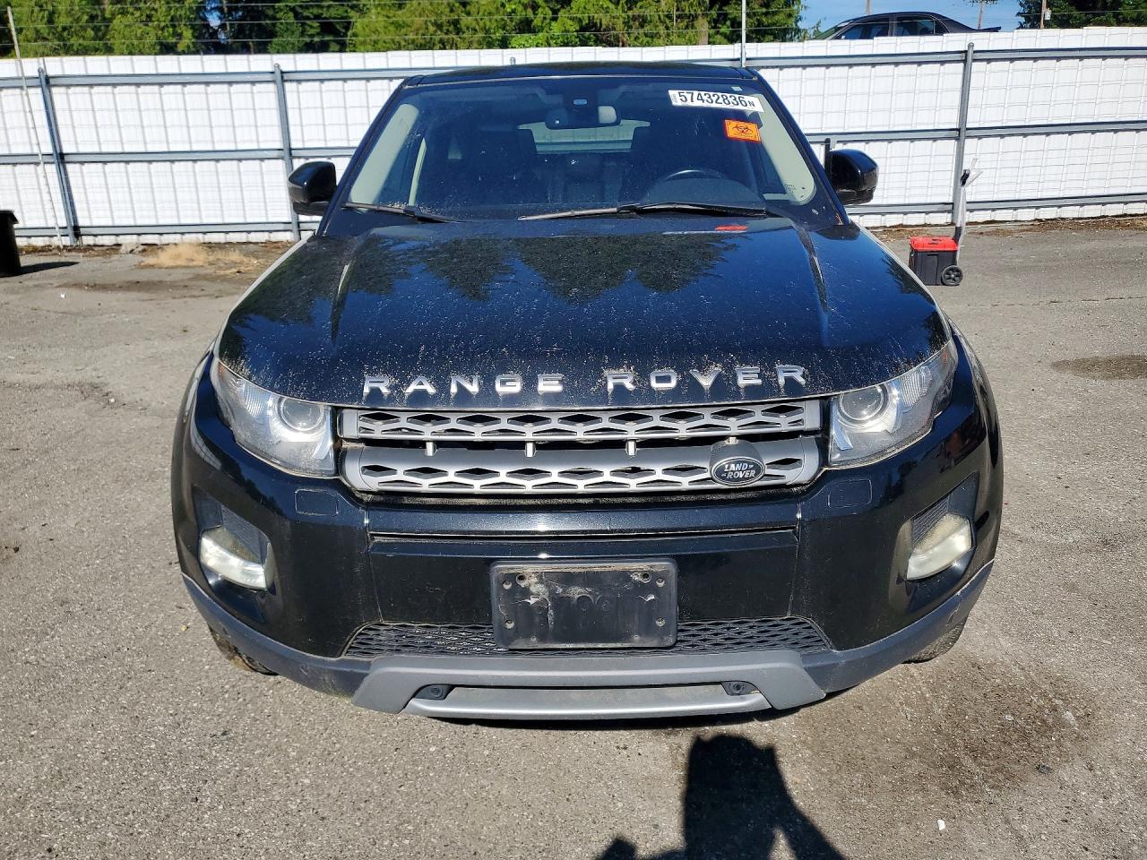 2013 Land Rover Range Rover Evoque Pure Plus Black vin: SALVP2BG8DH714823