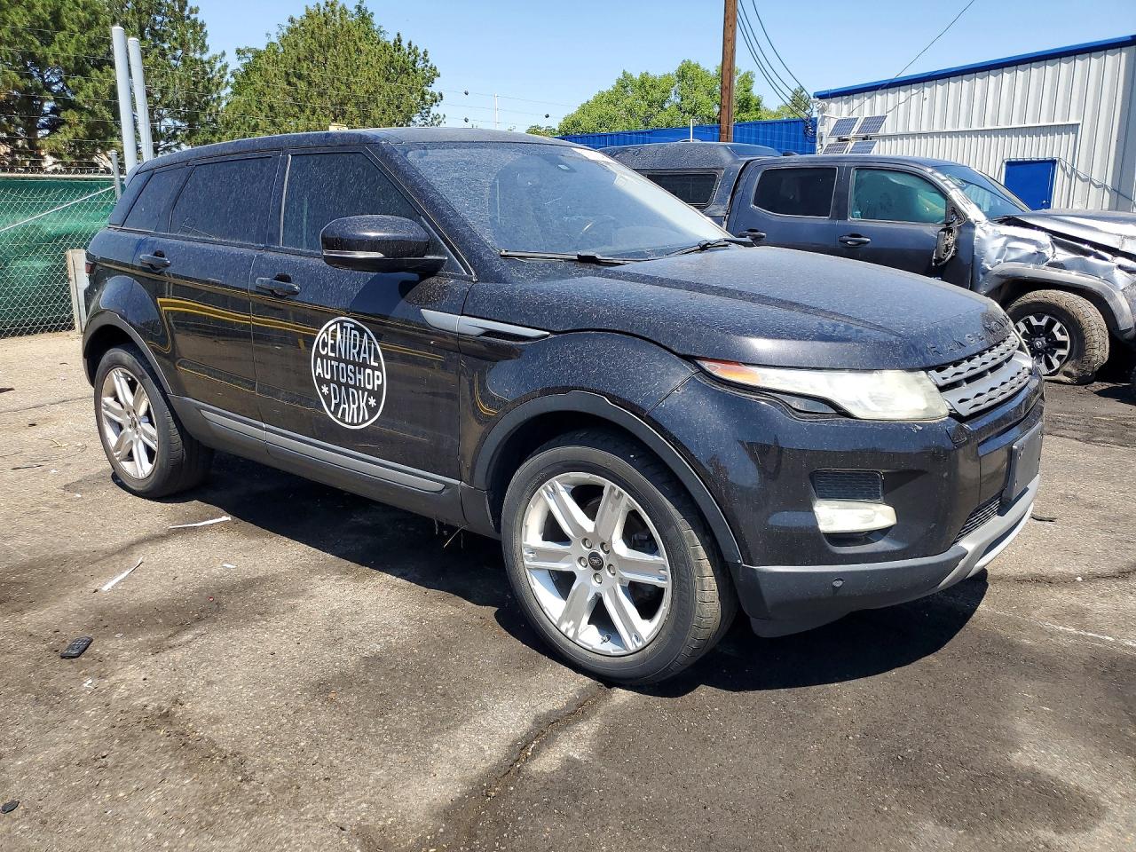 2013 Land Rover Range Rover Evoque Pure Plus Black vin: SALVP2BG8DH754996