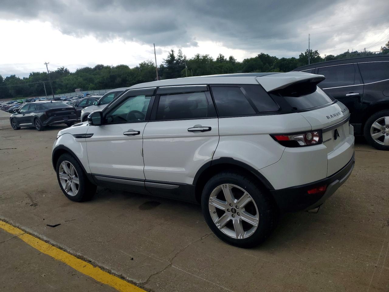 2013 Land Rover Range Rover Evoque Pure Plus White vin: SALVP2BG8DH799503