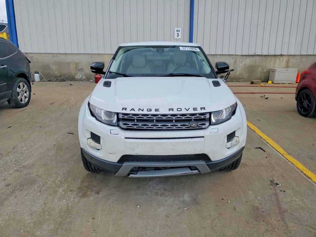 2013 Land Rover Range Rover Evoque Pure Plus White vin: SALVP2BG8DH799503