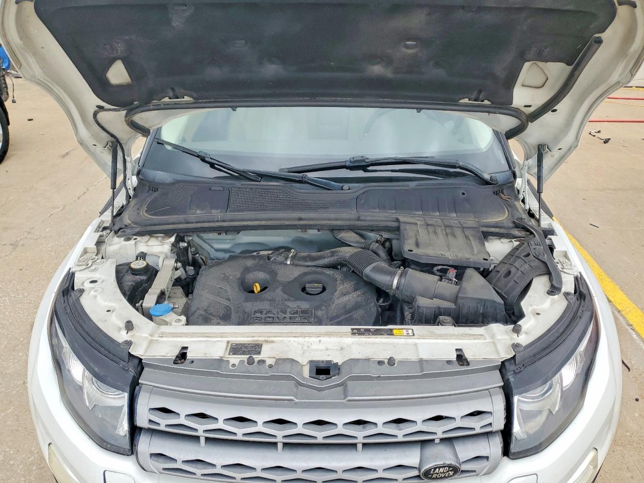 2013 Land Rover Range Rover Evoque Pure Plus White vin: SALVP2BG8DH799503