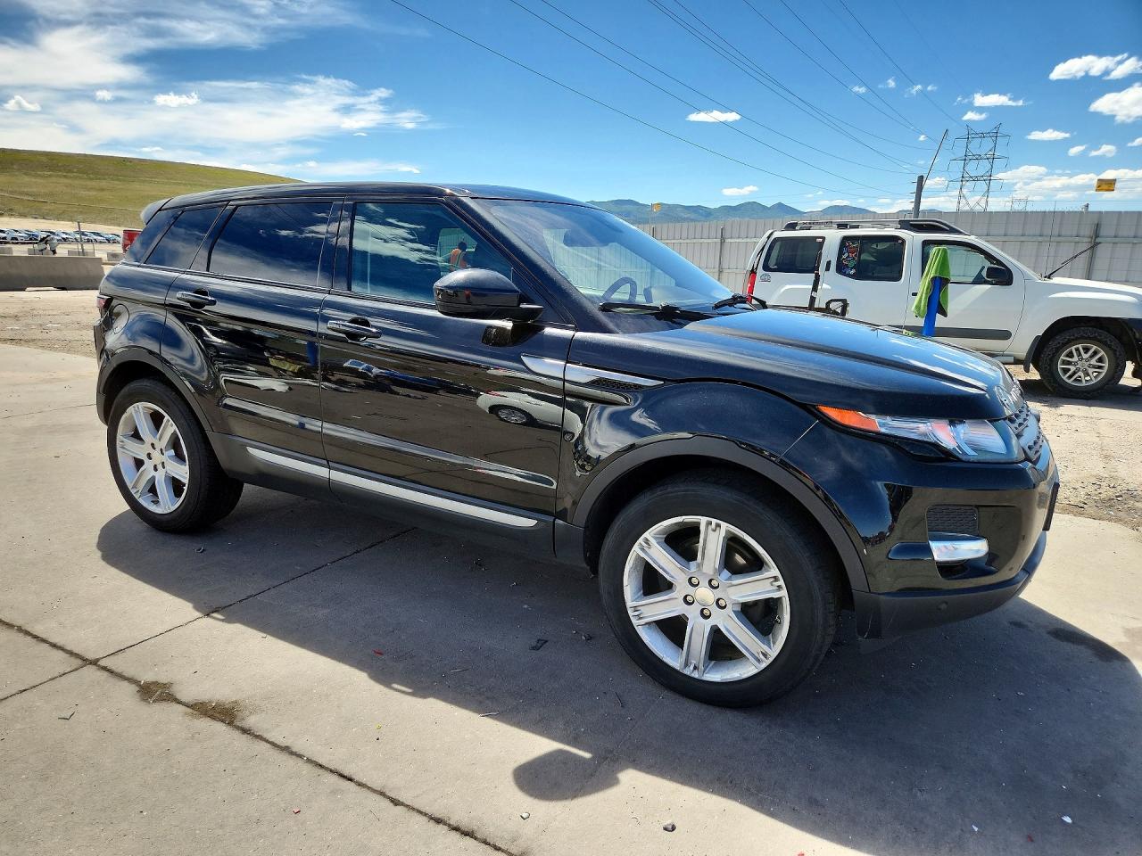 2015 Land Rover Range Rover Evoque Pure Plus Черный vin: SALVP2BG8FH023908