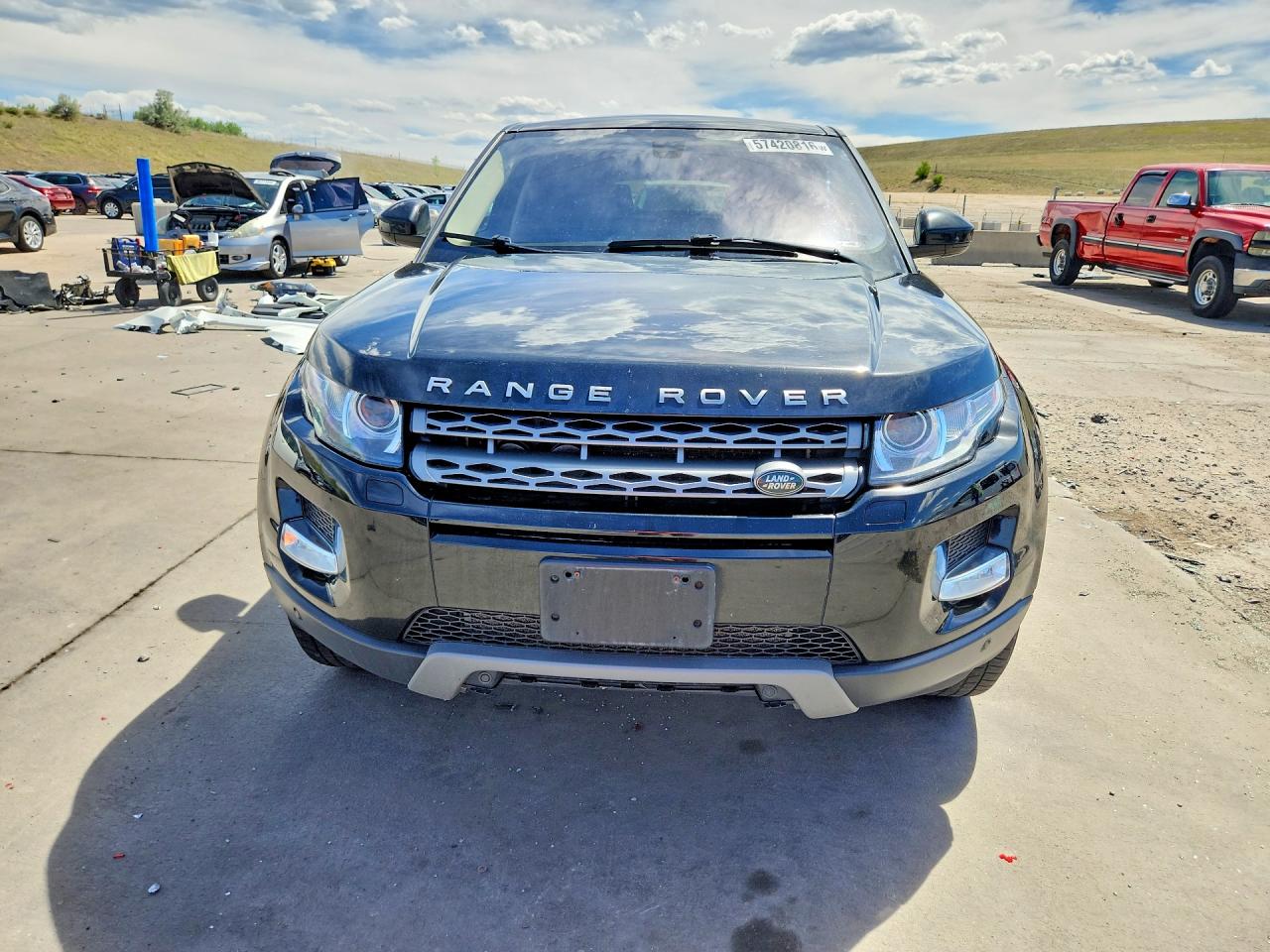 2015 Land Rover Range Rover Evoque Pure Plus Черный vin: SALVP2BG8FH023908