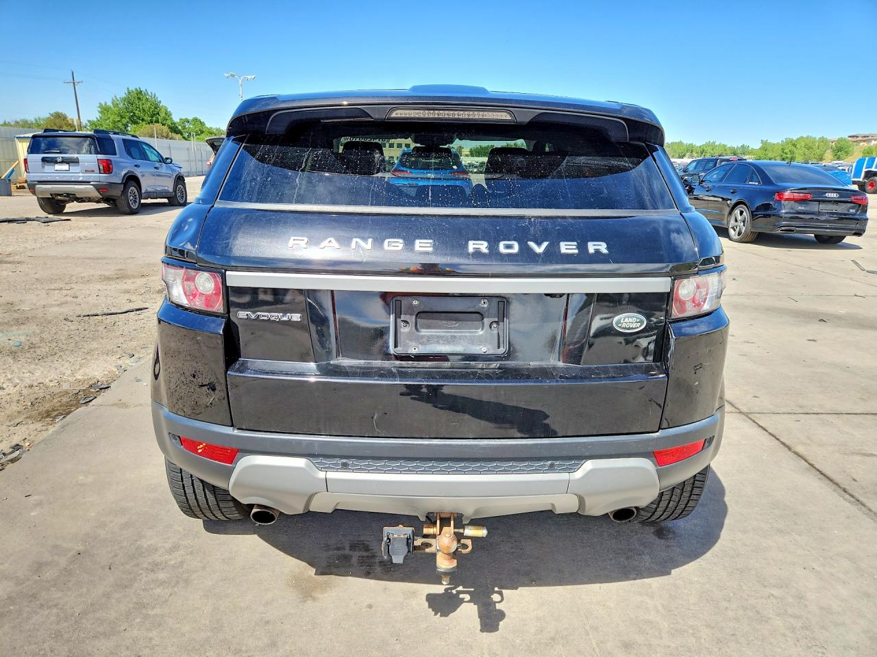 2015 Land Rover Range Rover Evoque Pure Plus Черный vin: SALVP2BG8FH023908