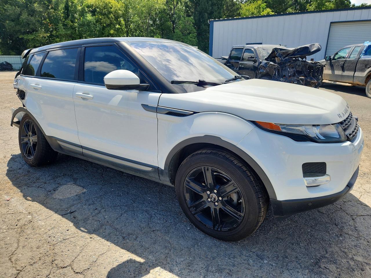 2015 Land Rover Range Rover Evoque Pure Plus White vin: SALVP2BG8FH073062