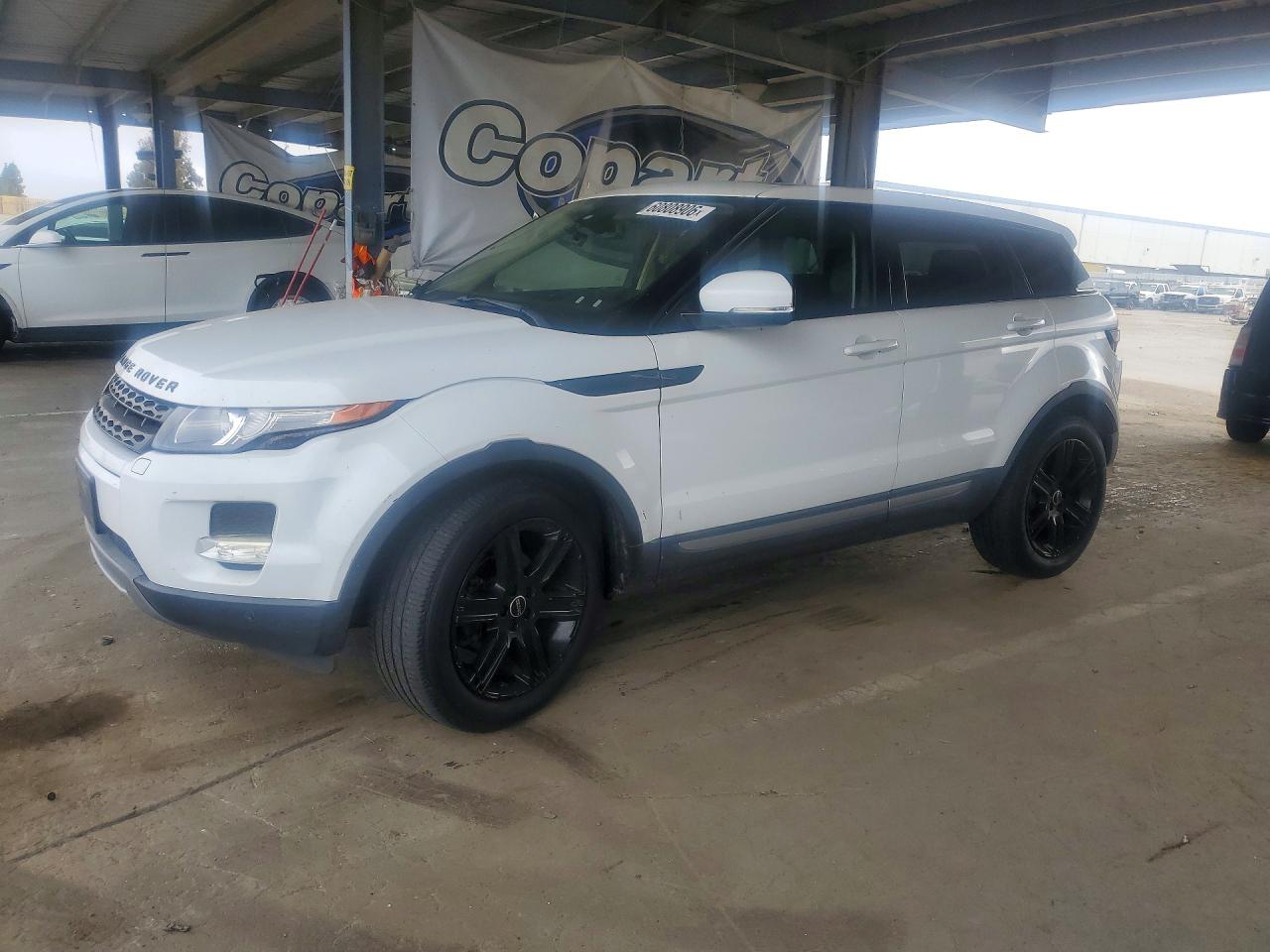 2012 Land Rover Range Rover Evoque Pure Plus Белый vin: SALVP2BG9CH633182