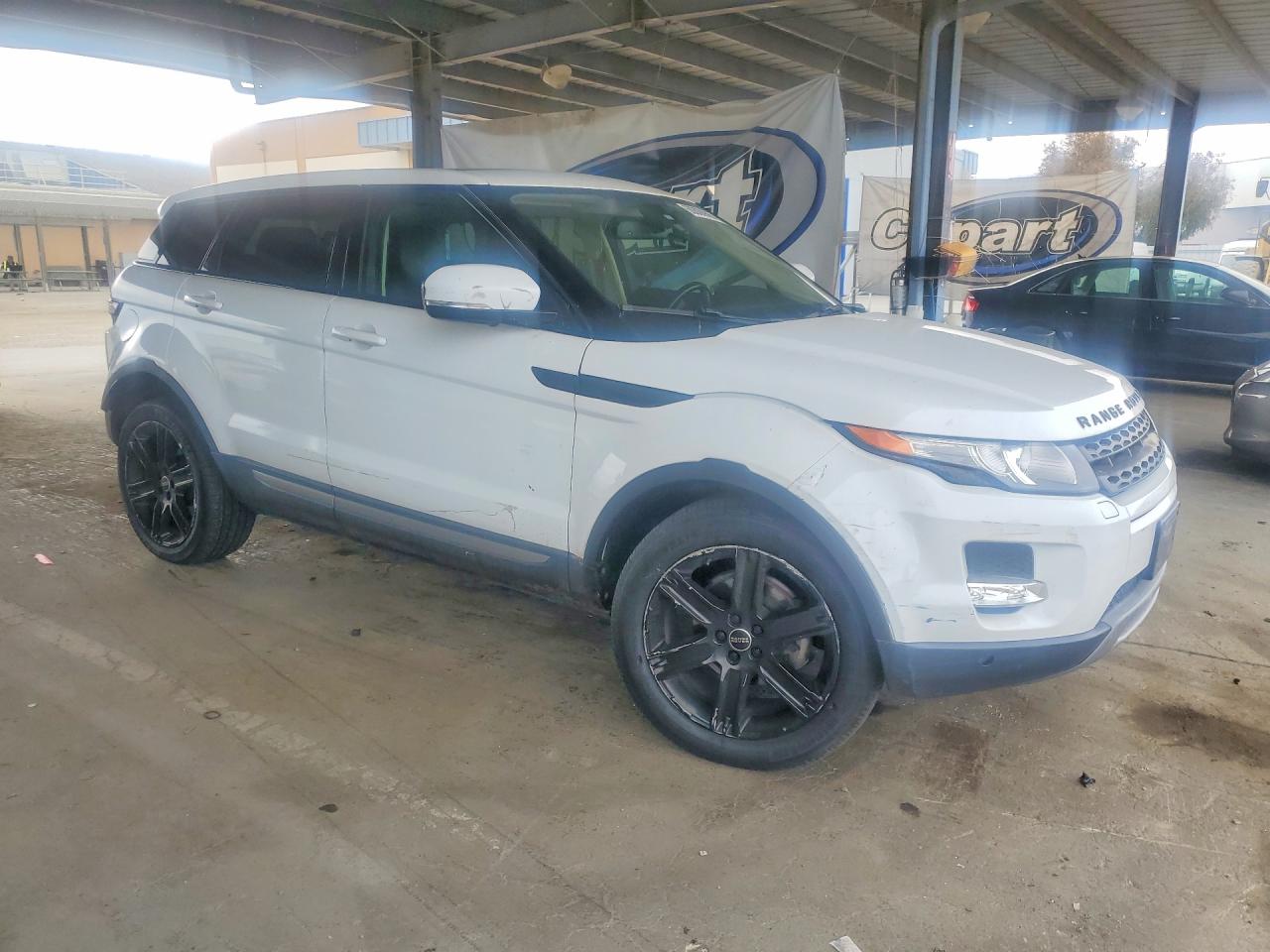 2012 Land Rover Range Rover Evoque Pure Plus White vin: SALVP2BG9CH633182
