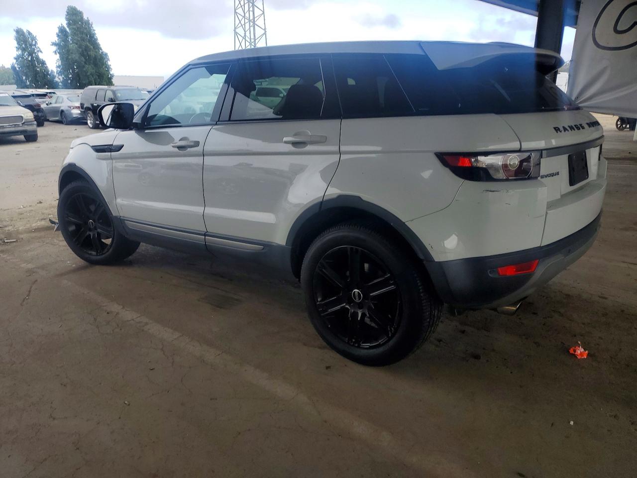 2012 Land Rover Range Rover Evoque Pure Plus White vin: SALVP2BG9CH633182