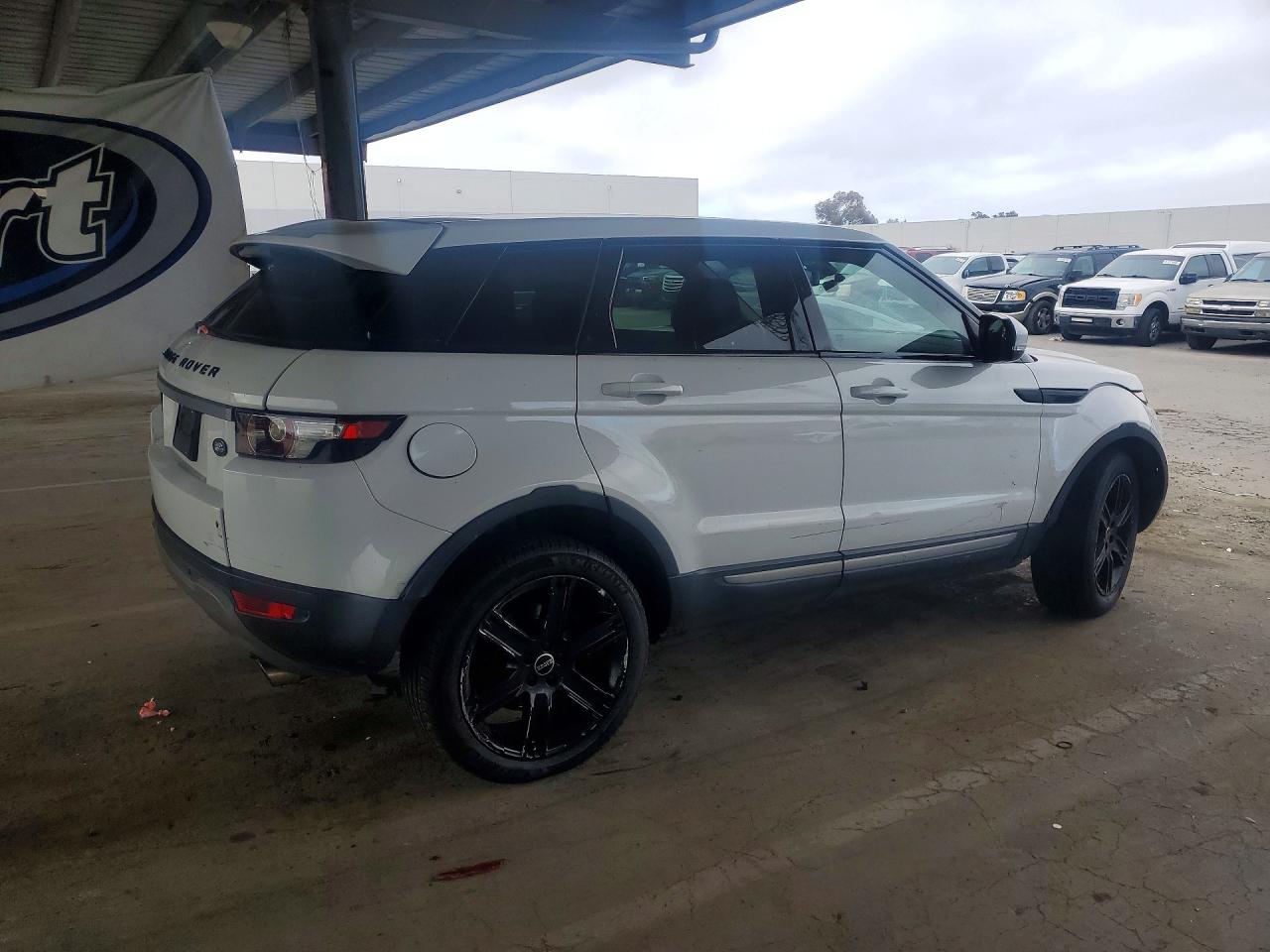 2012 Land Rover Range Rover Evoque Pure Plus White vin: SALVP2BG9CH633182