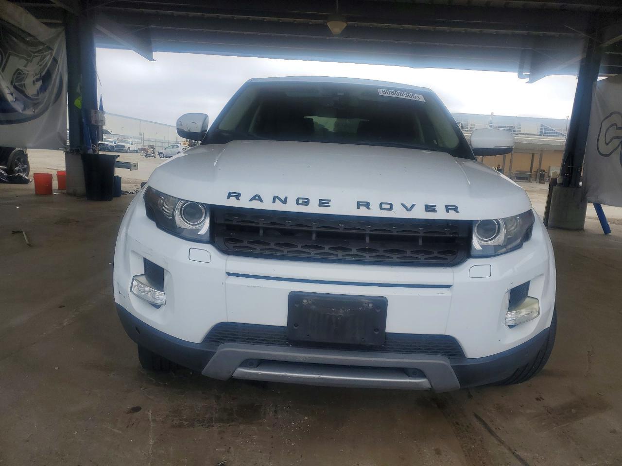 2012 Land Rover Range Rover Evoque Pure Plus White vin: SALVP2BG9CH633182