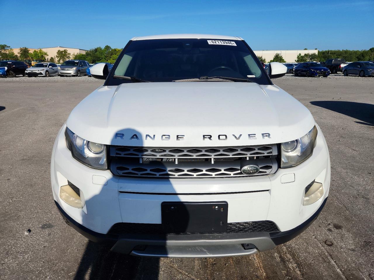 2014 Land Rover Range Rover Evoque Pure Plus White vin: SALVP2BG9EH892077