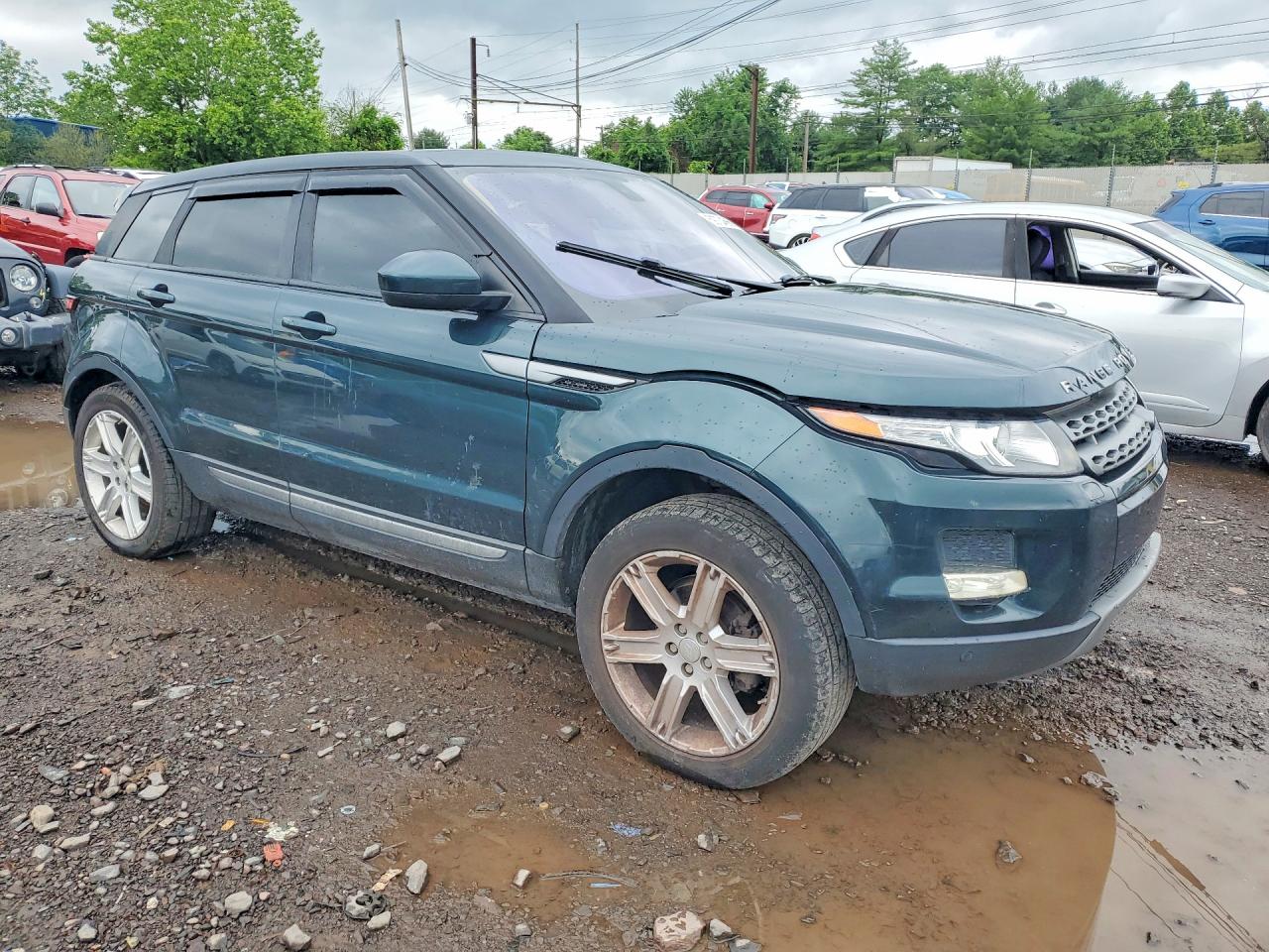 2015 Land Rover Range Rover Evoque Pure Plus Green vin: SALVP2BG9FH003201