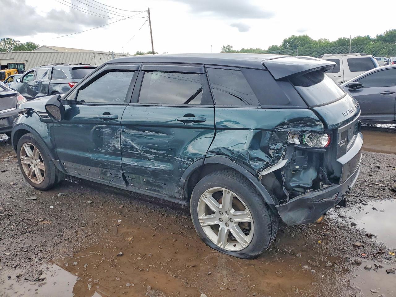 2015 Land Rover Range Rover Evoque Pure Plus Green vin: SALVP2BG9FH003201