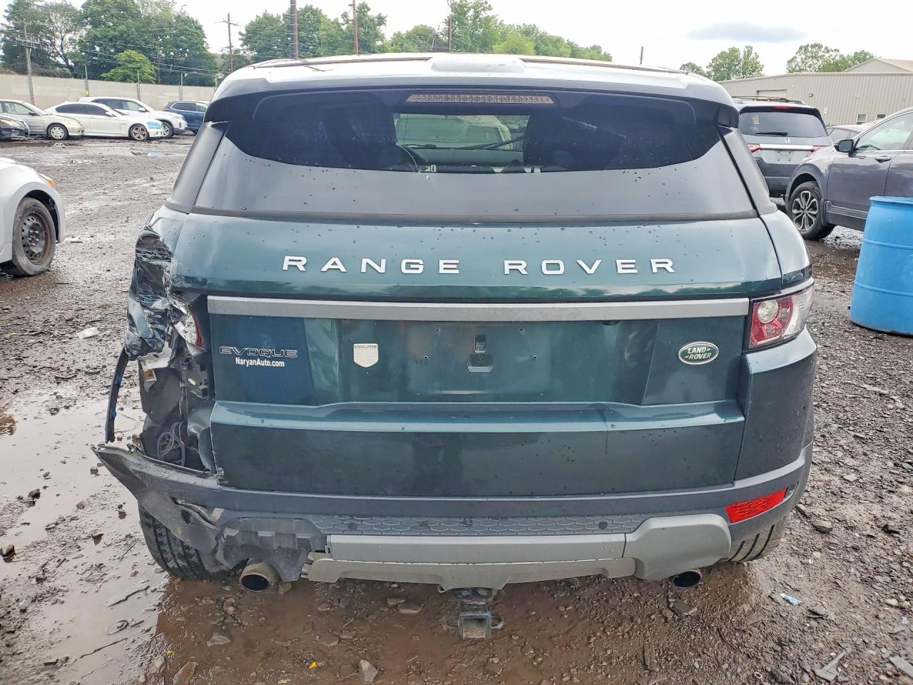 2015 Land Rover Range Rover Evoque Pure Plus Green vin: SALVP2BG9FH003201