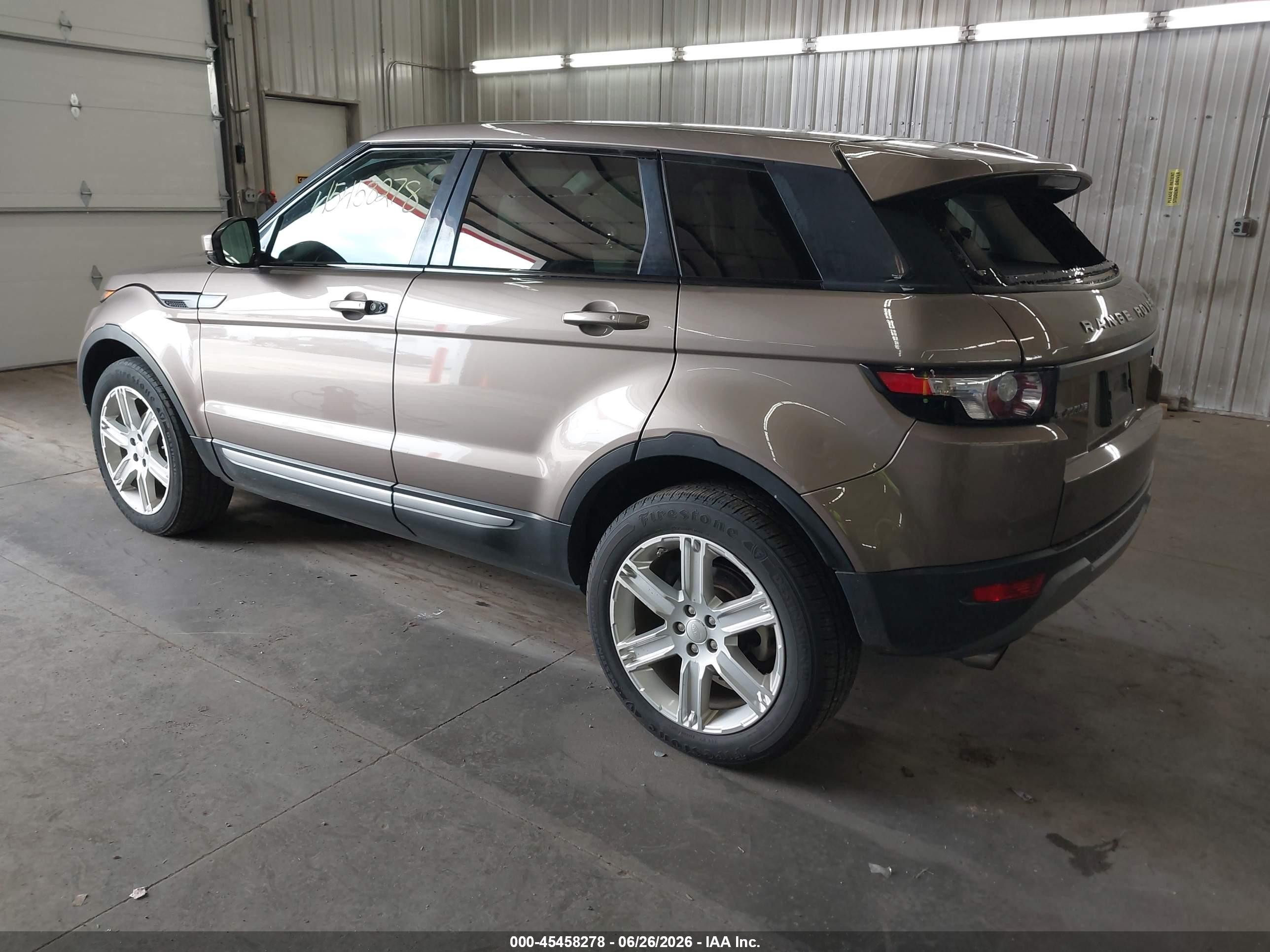2015 Land Rover Range Rover Evoque Pure Желто-коричневый vin: SALVP2BG9FH024419