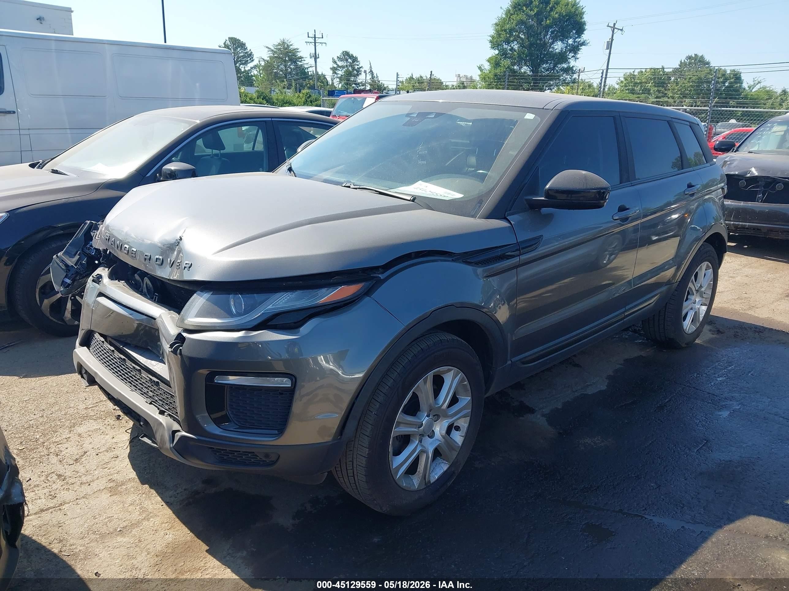 2016 Land Rover Range Rover Evoque Se/se Premium Gray vin: SALVP2BG9GH121167