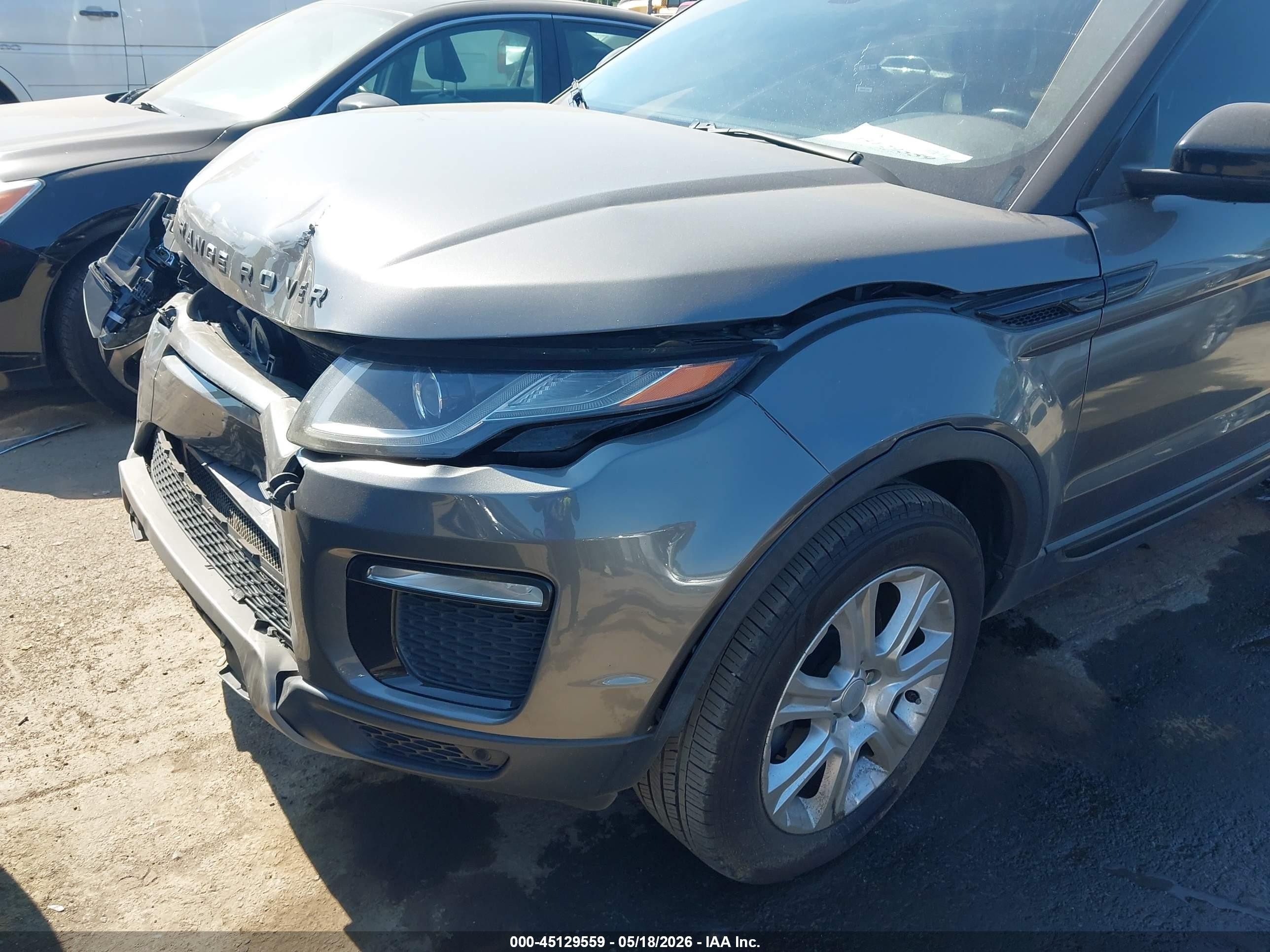 2016 Land Rover Range Rover Evoque Se/se Premium Gray vin: SALVP2BG9GH121167