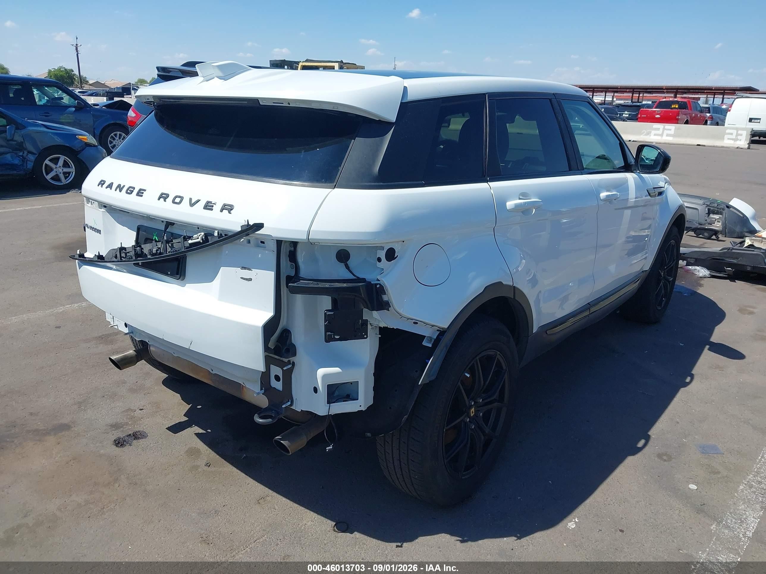 2017 Land Rover Range Rover Evoque Se/se Premium White vin: SALVP2BG9HH240029
