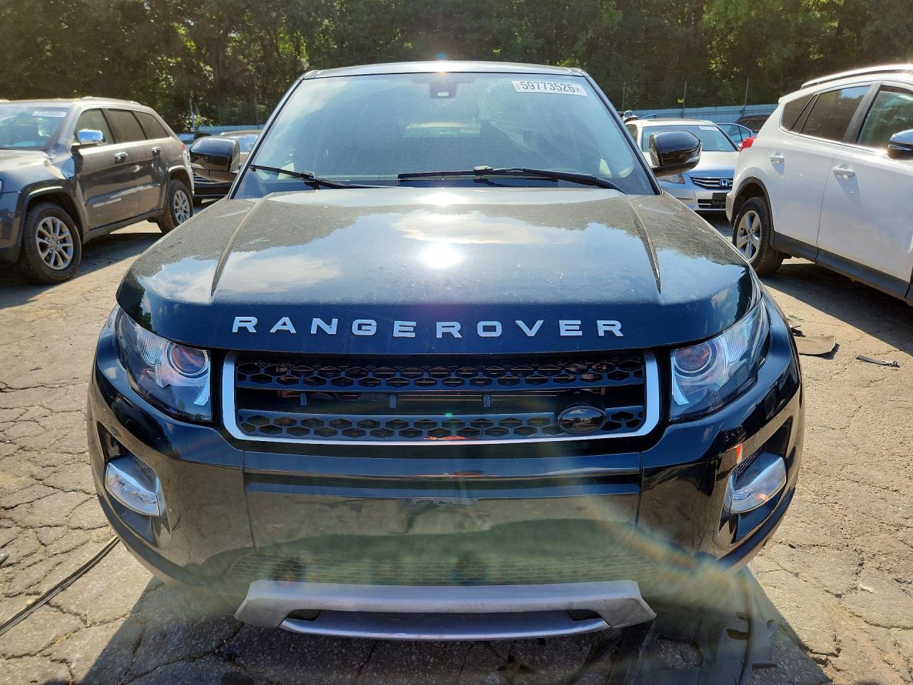 2012 Land Rover Range Rover Evoque Pure Plus Black vin: SALVP2BGXCH684156