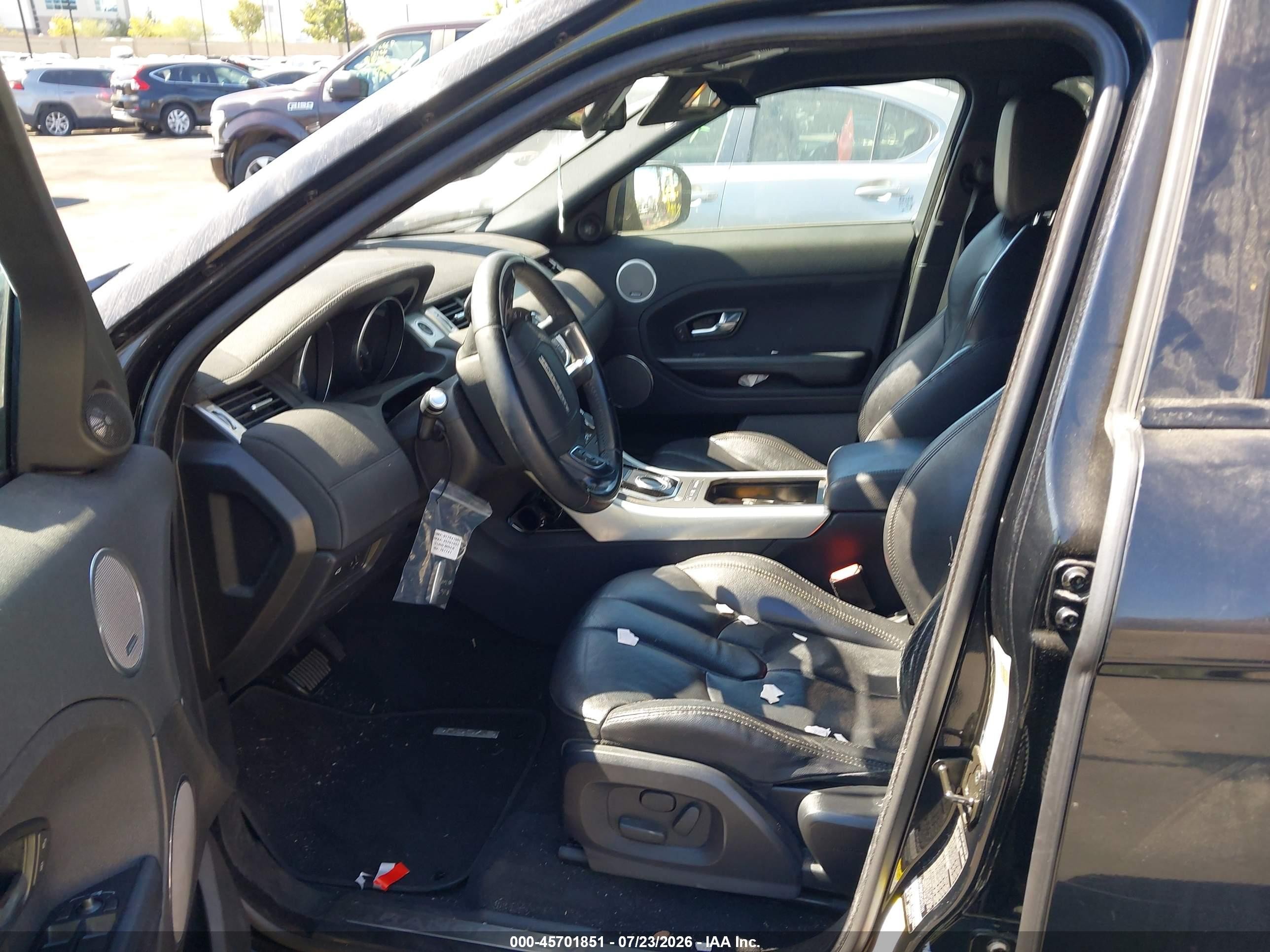 2013 Land Rover Range Rover Evoque Pure Черный vin: SALVP2BGXDH761741