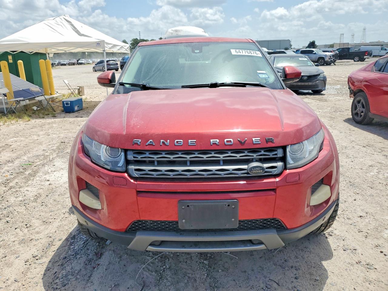 2014 Land Rover Range Rover Evoque Pure Plus Red vin: SALVP2BGXEH947538