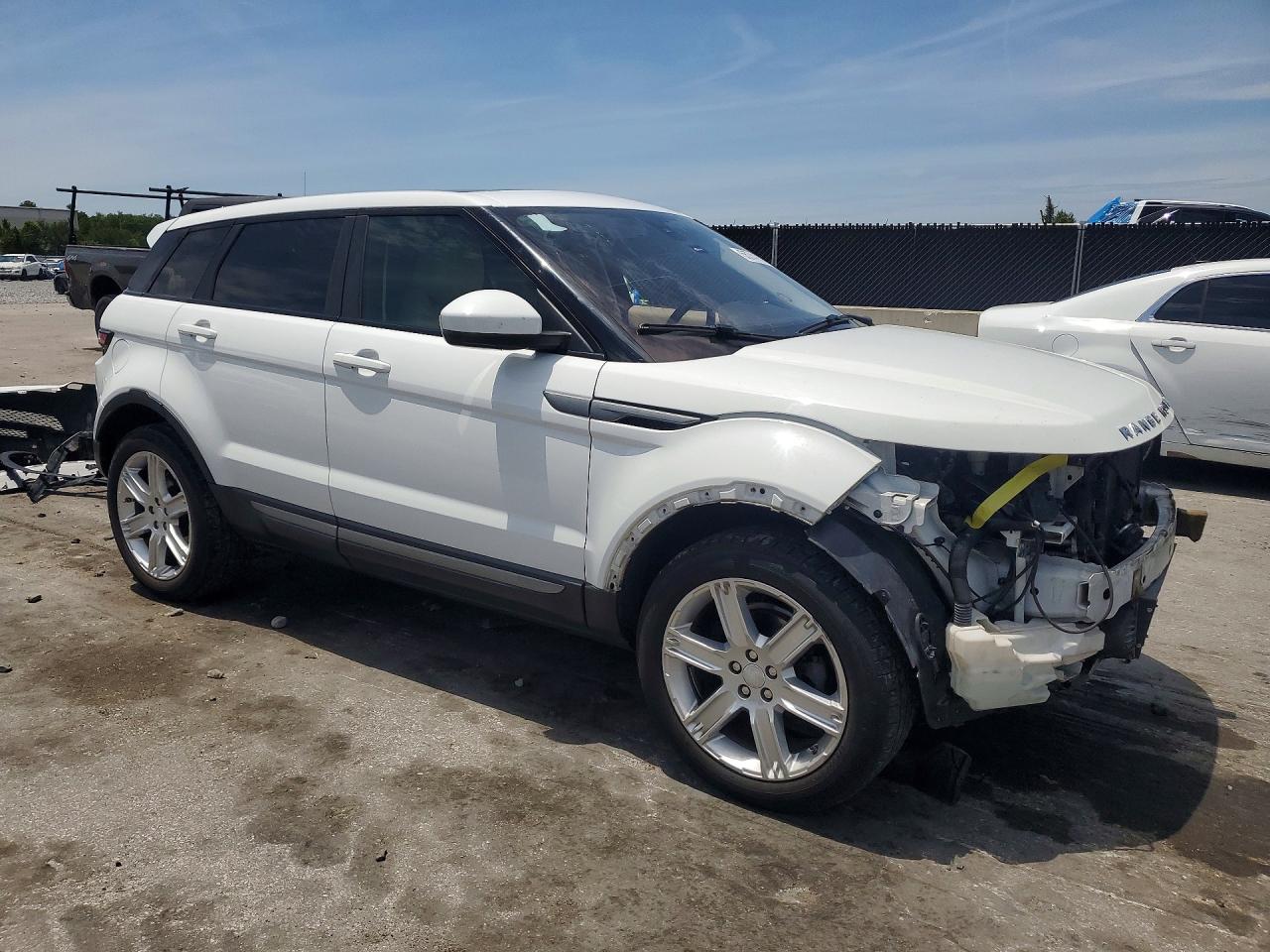 2015 Land Rover Range Rover Evoque Pure Plus White vin: SALVP2BGXFH051886