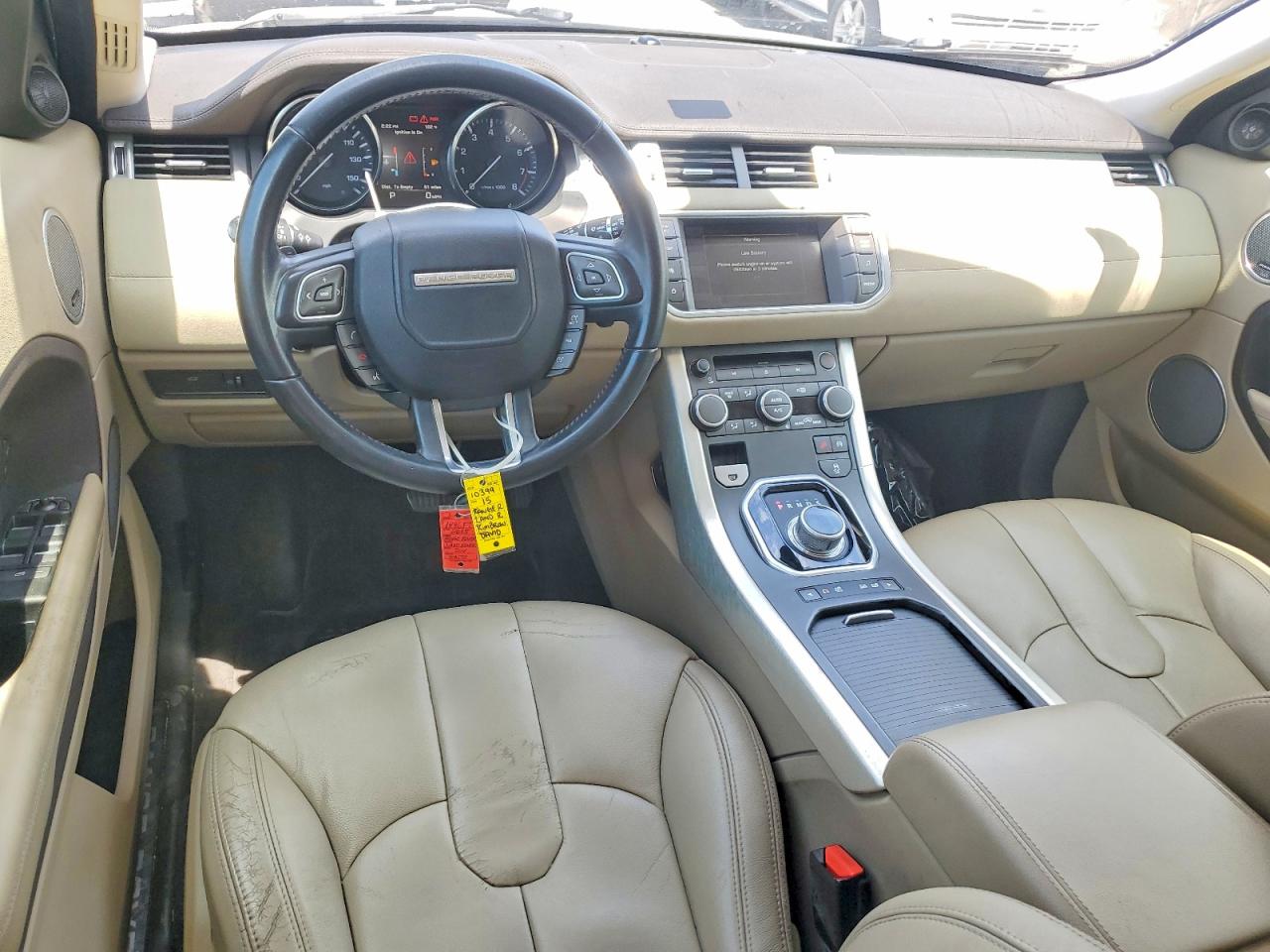 2015 Land Rover Range Rover Evoque Pure Plus White vin: SALVP2BGXFH051886