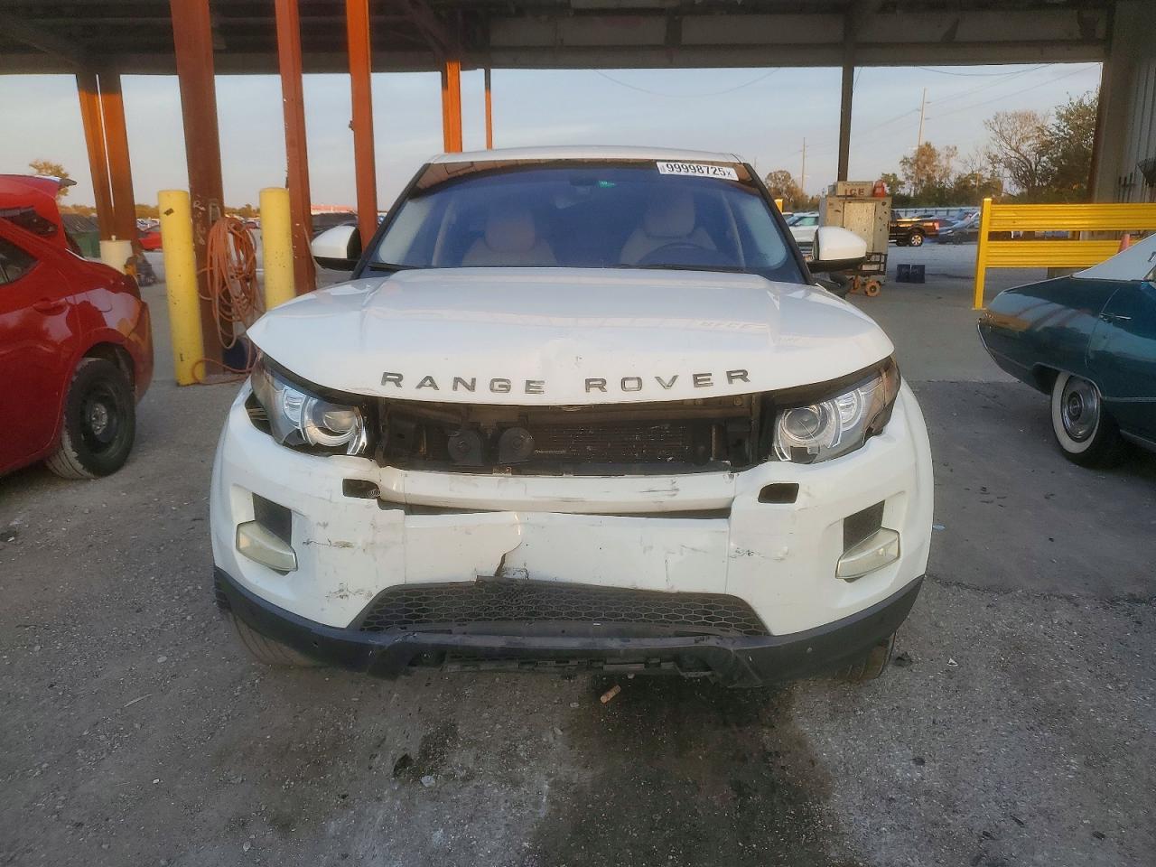 2015 Land Rover Range Rover Evoque Pure Plus White vin: SALVP2BGXFH057316