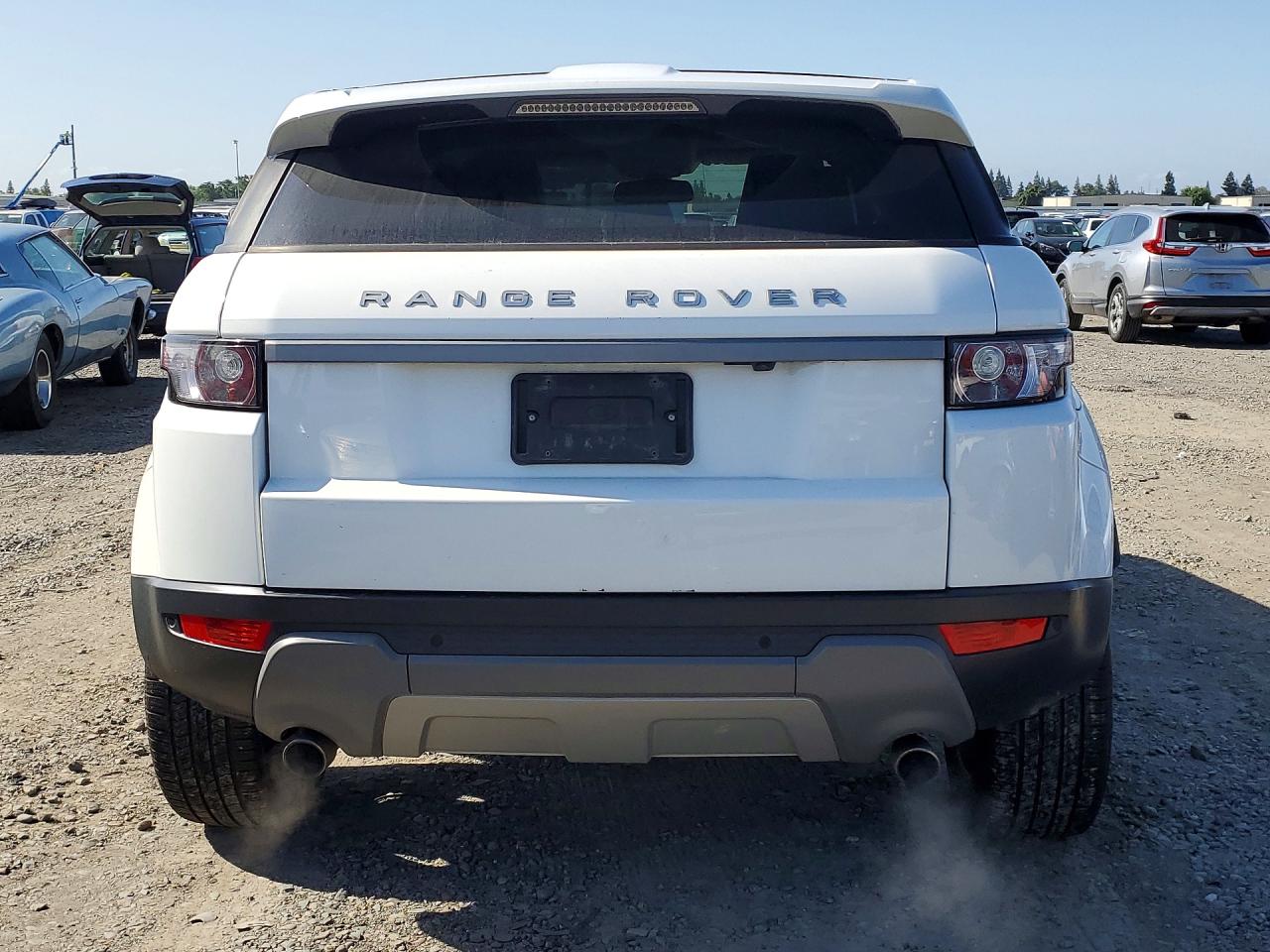 2015 Land Rover Range Rover Evoque Pure Plus Белый vin: SALVP2BGXFH070194