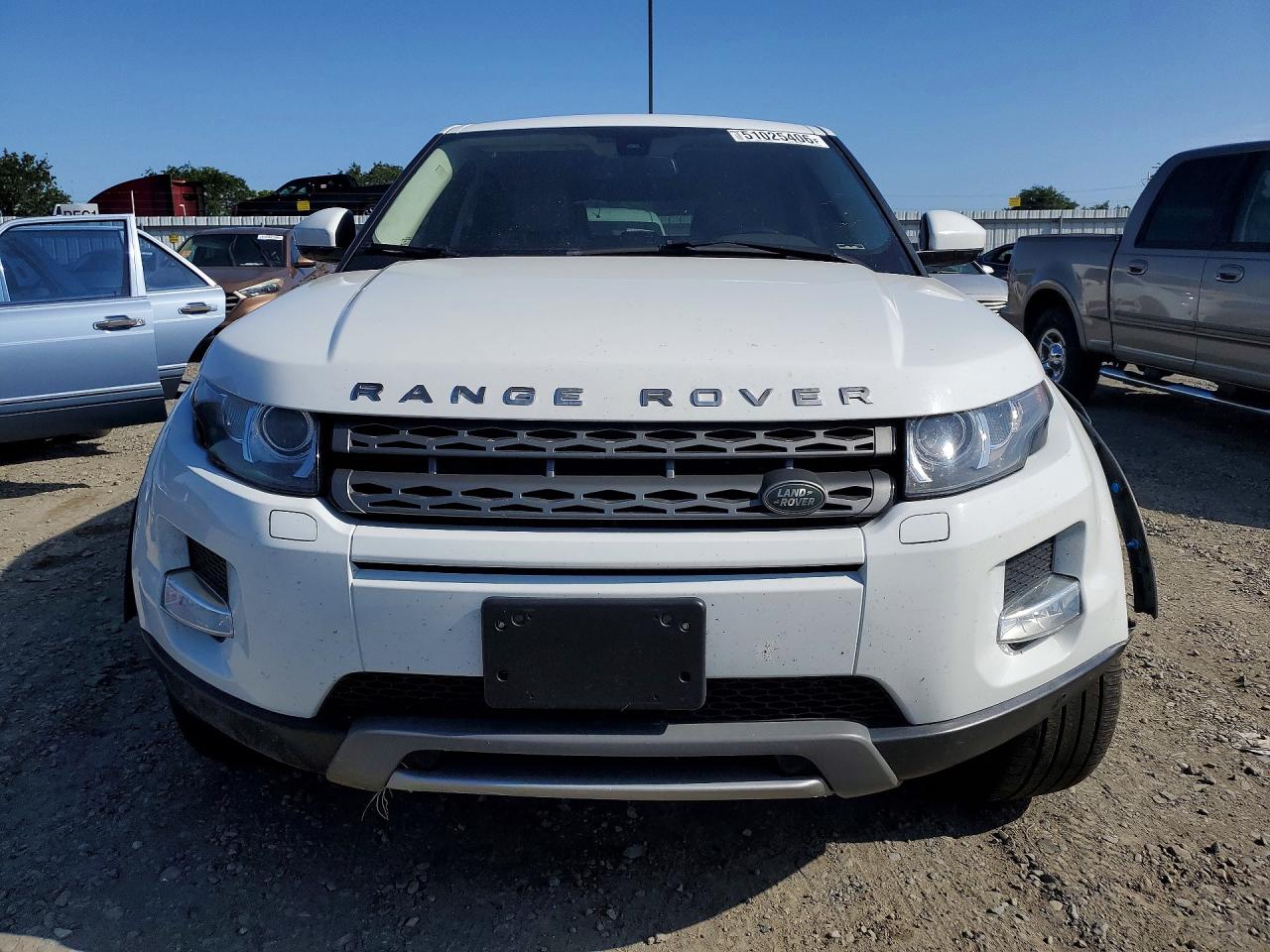 2015 Land Rover Range Rover Evoque Pure Plus Белый vin: SALVP2BGXFH070194