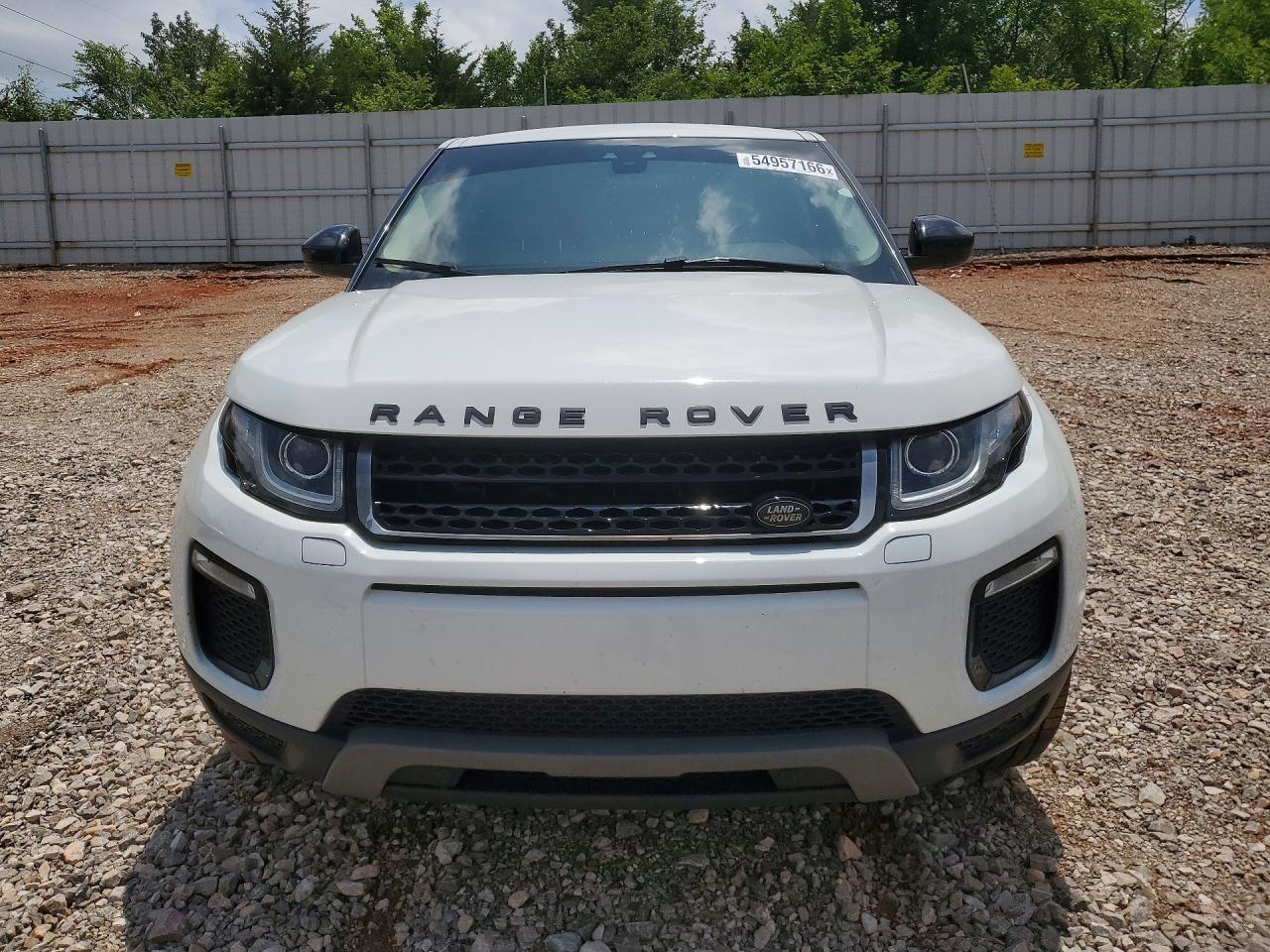 2016 Land Rover Range Rover Evoque Se White vin: SALVP2BGXGH085389