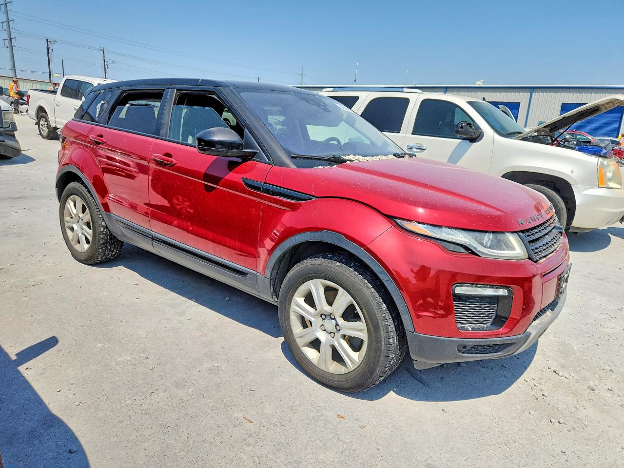 2016 Land Rover Range Rover Красный vin: SALVP2BGXGH102451