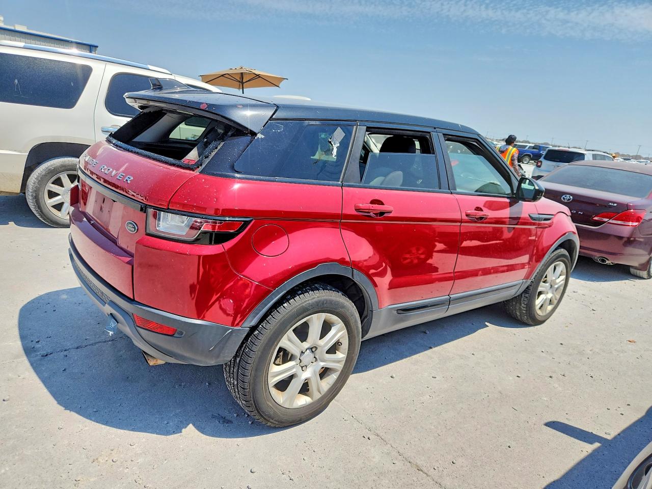 2016 Land Rover Range Rover Красный vin: SALVP2BGXGH102451