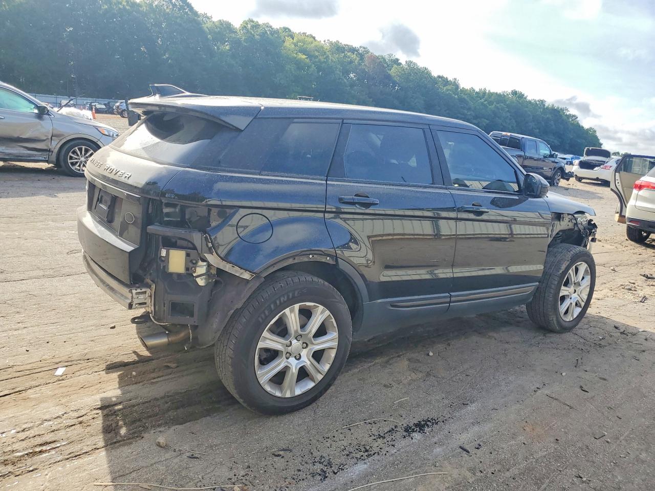 2018 Land Rover Range Rover Evoque Se Black vin: SALVP2RX0JH308262