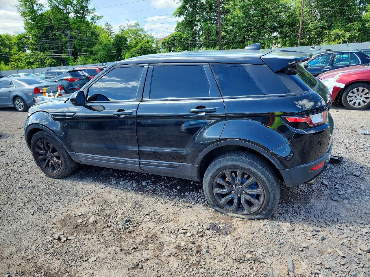 2018 Land Rover Range Rover Evoque Se Black vin: SALVP2RX4JH296584