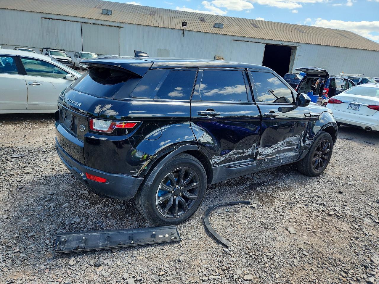 2018 Land Rover Range Rover Evoque Se Black vin: SALVP2RX4JH296584