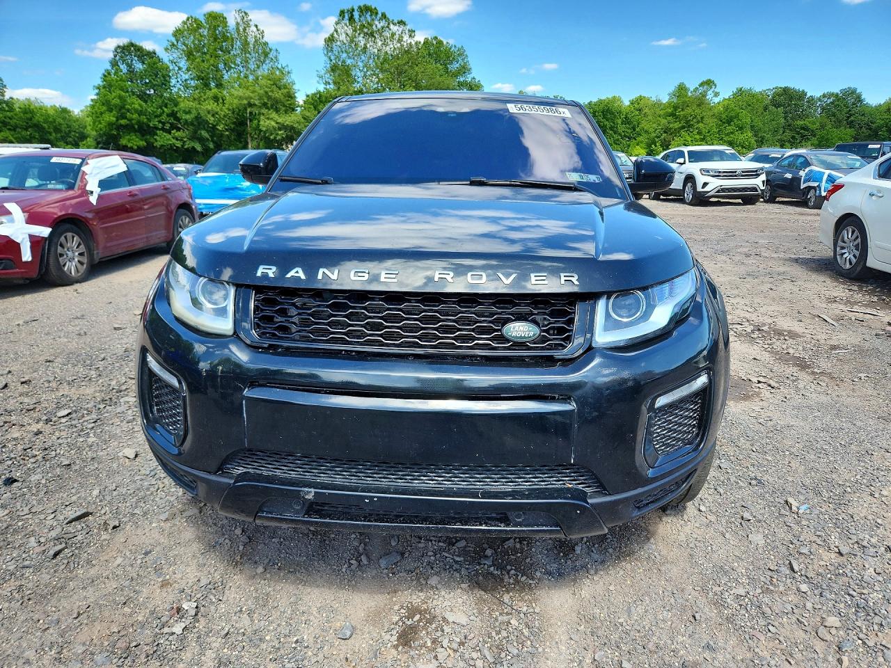 2018 Land Rover Range Rover Evoque Se Black vin: SALVP2RX4JH296584