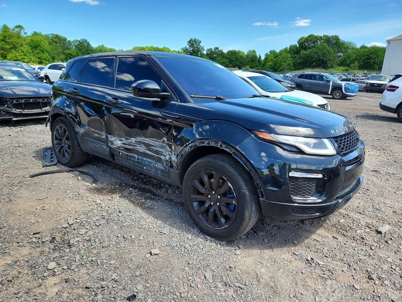 2018 Land Rover Range Rover Evoque Se Black vin: SALVP2RX4JH296584